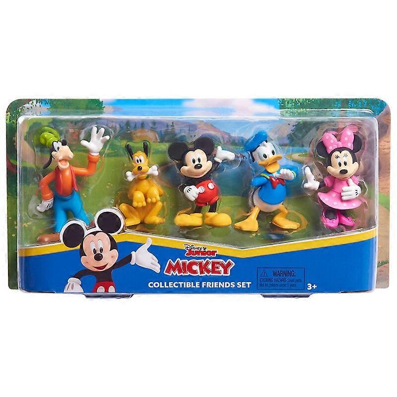 Pack de figurines Mickey Mouse - Ensemble de 5 jouets à collectionner
