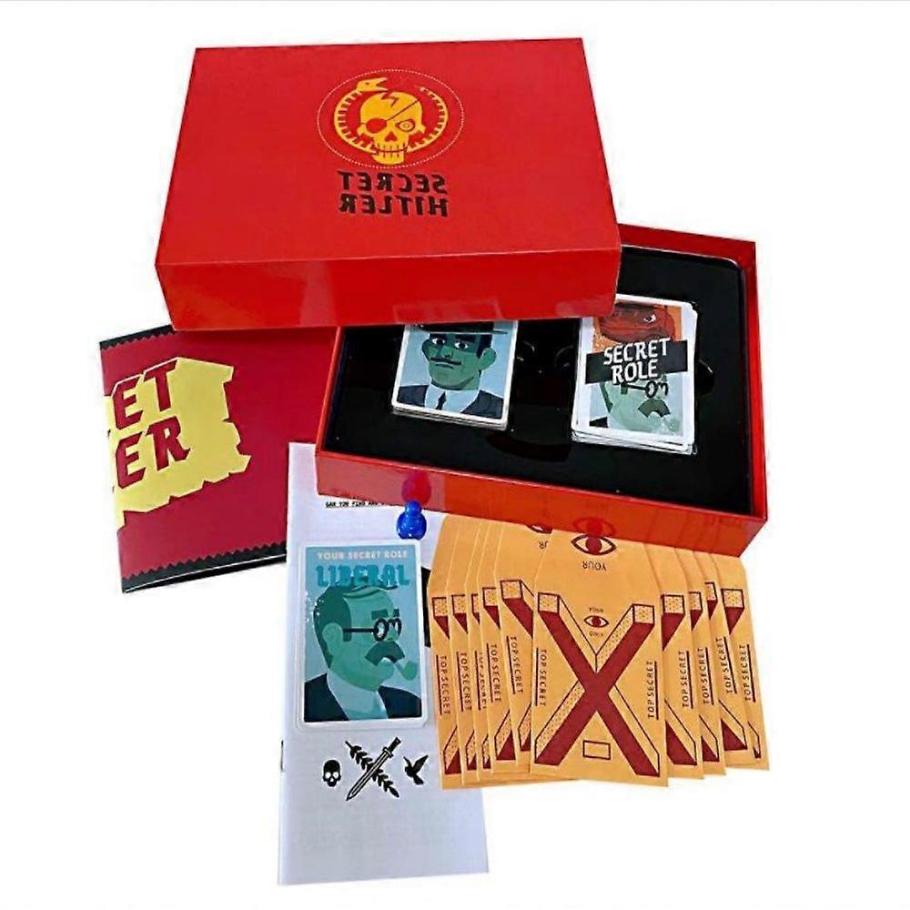 Card Game - For Adults 5-10 Players secret hitler long, Hidden Identity Board Game