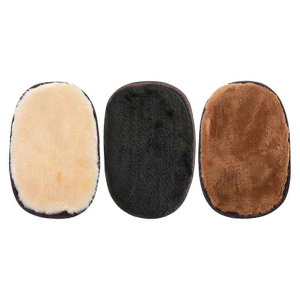 Buffing and Polishing Shoe Mitts For Home Use 6 Pcs Soft Glove Cleaning Cloth Assorted Color