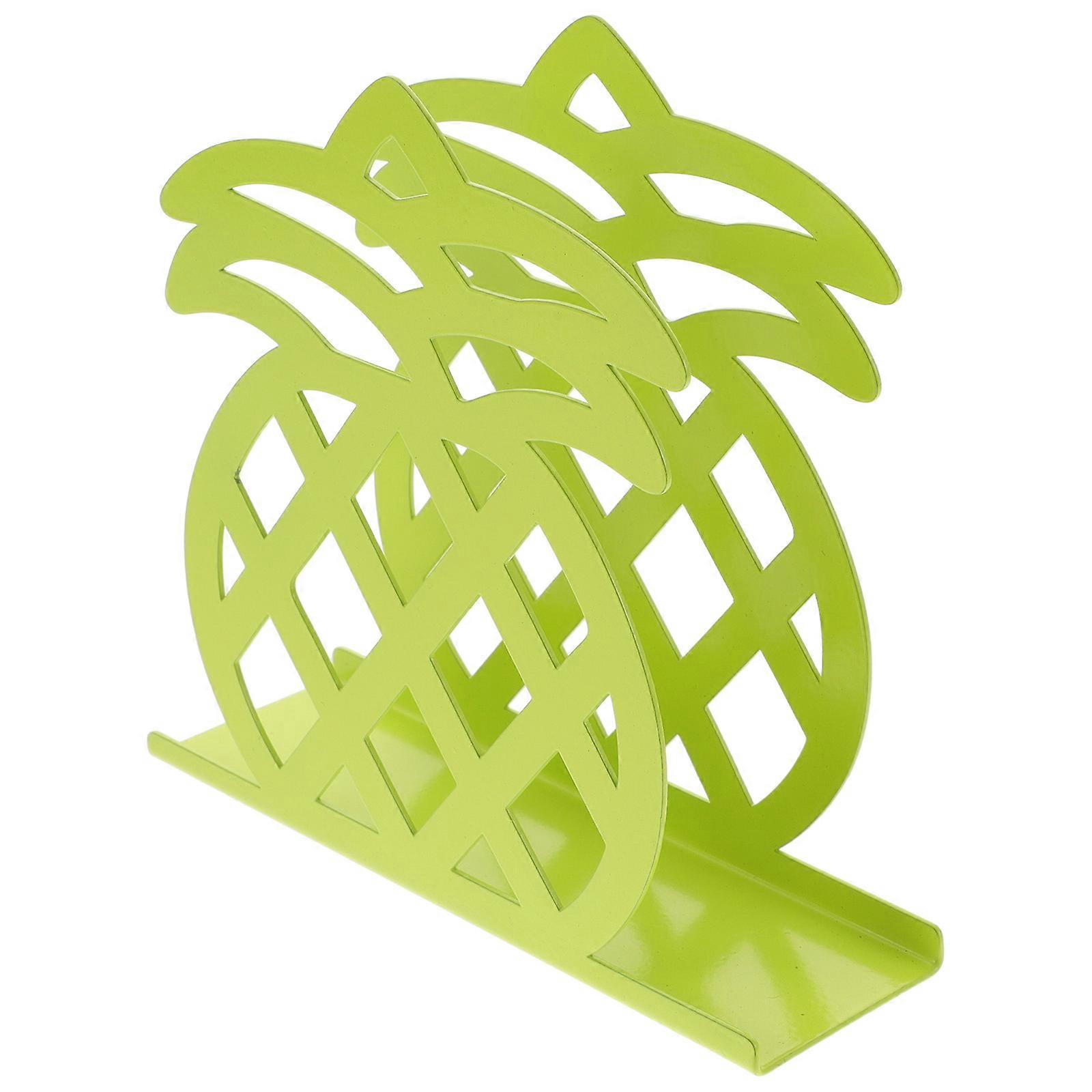 Decorative Metal Napkin Holder Pineapple Designed for 5Pcs Tissue Dispensing