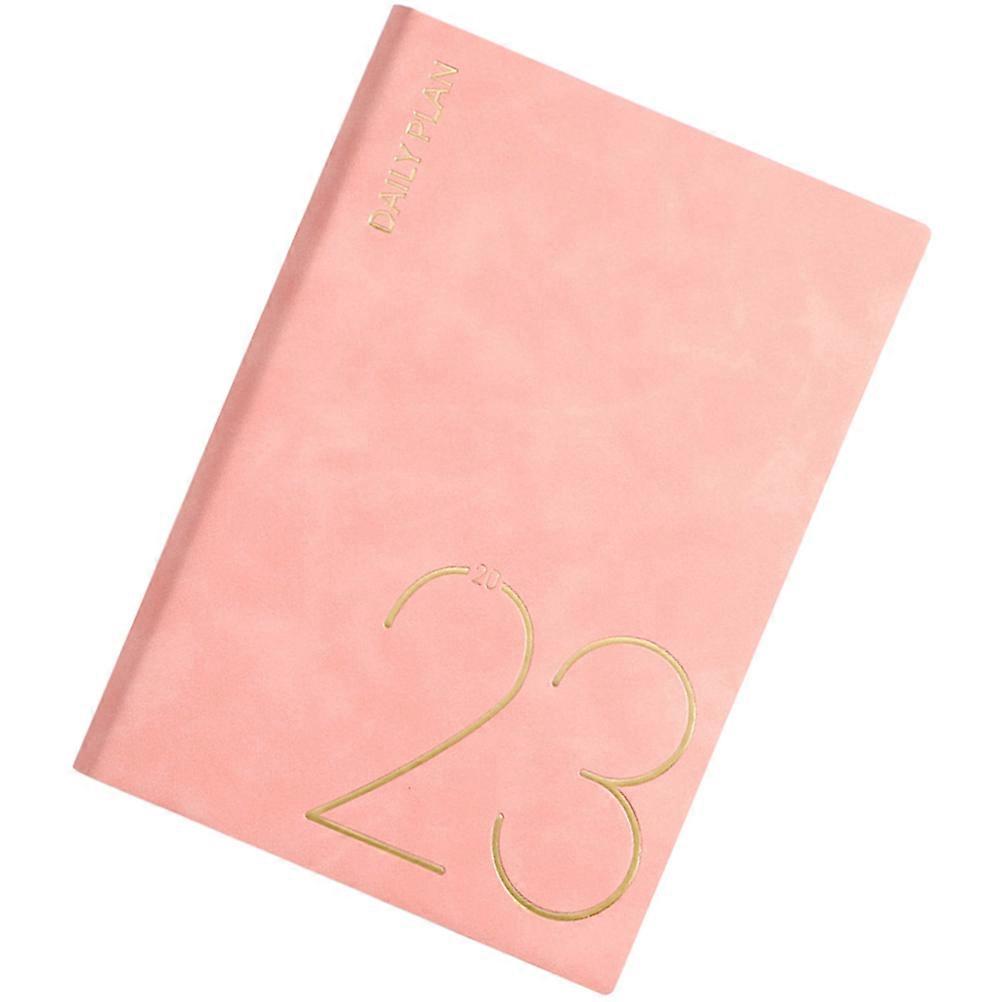 Schedule Calendar Schedule Planning Notebook for Writing 5Pcs Pink Student Notepad