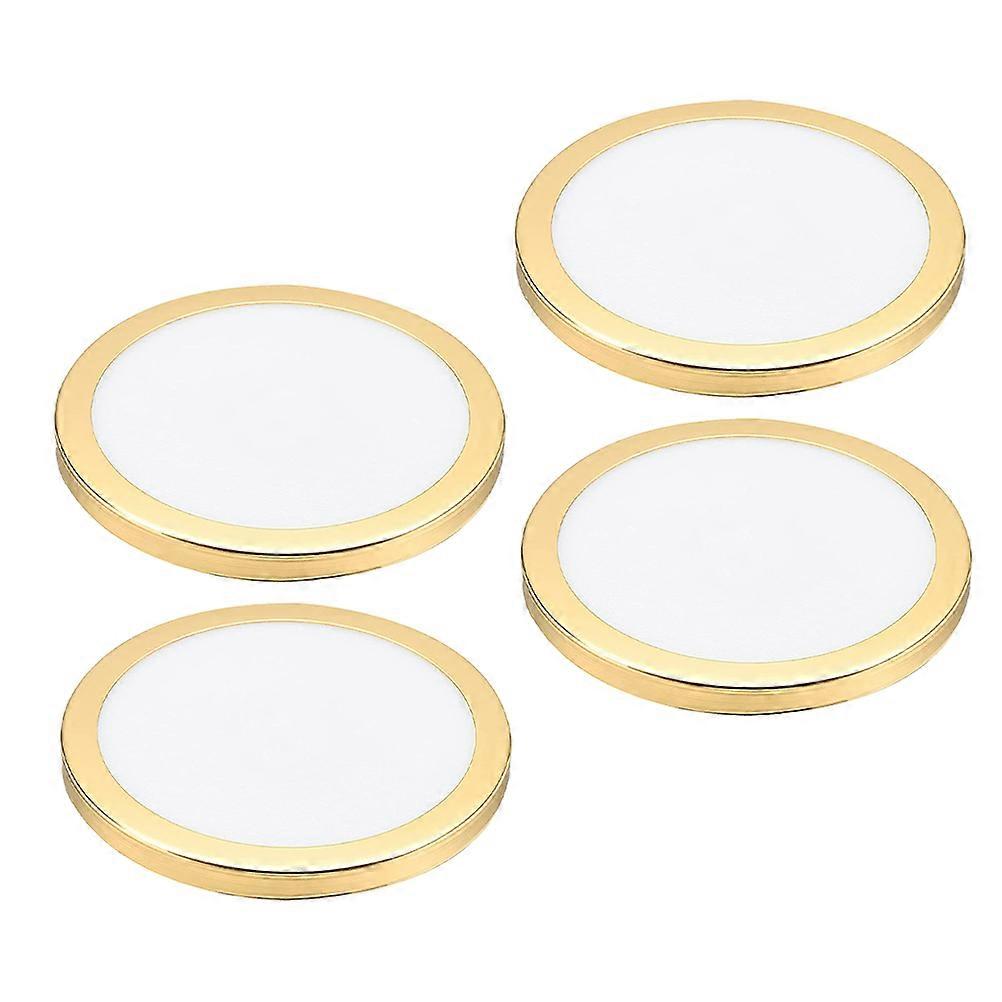 Round Lampshade Diffuser Golden Cover for Lamp Shade 16Pcs