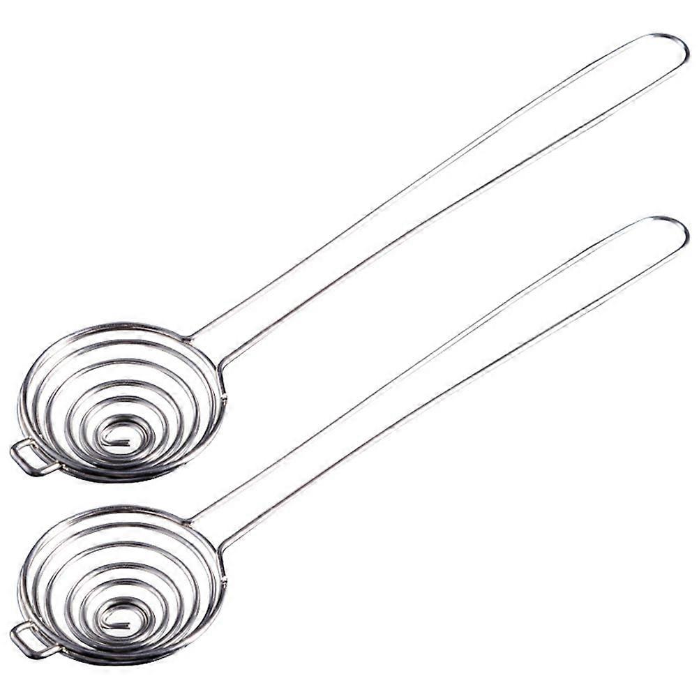 Egg Yolk Divider Stainless Steel Kitchen Tool for Home Use 2Pcs