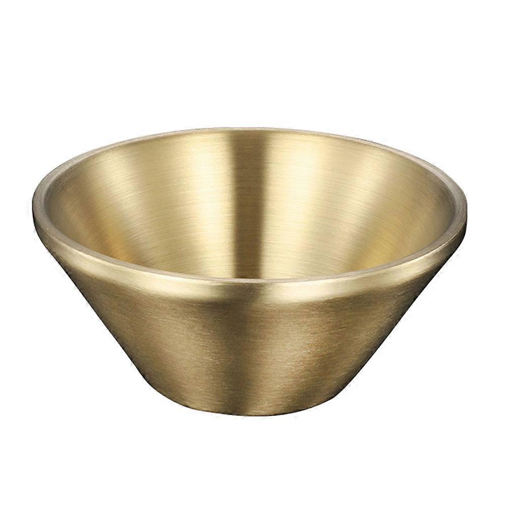 Double Layer Stainless Noodle Bowl Set for Anti-Scald Soup Use 2Pcs