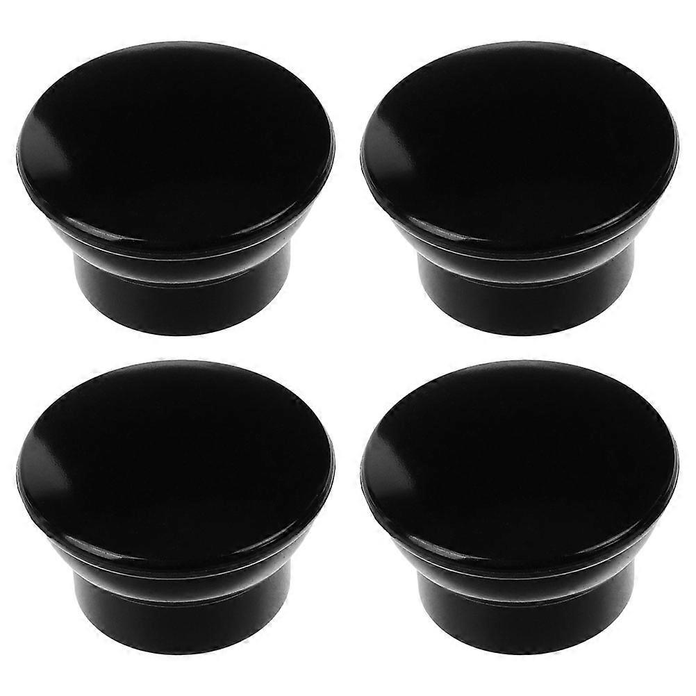 Teapot Kettle Replacement Knobs Ergonomic Design For Household Users Stylish Black 12 Pcs