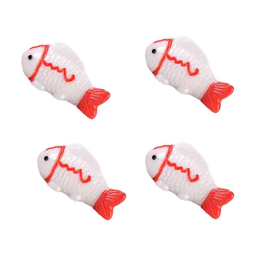 Decorative Fake Fish Resin Aquarium Decor 8Pcs Multi-Function Fish Ornaments