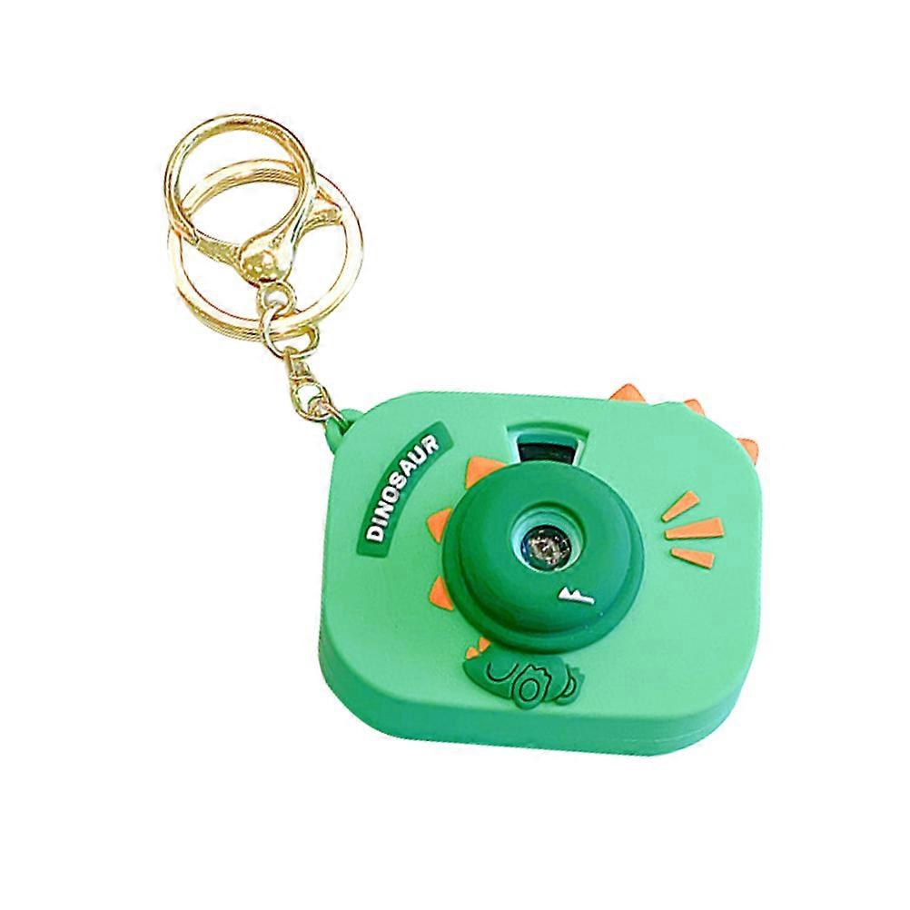 Portable Camera Keychain Decorative Key Chain for Decoration 2Pcs Green Pendant