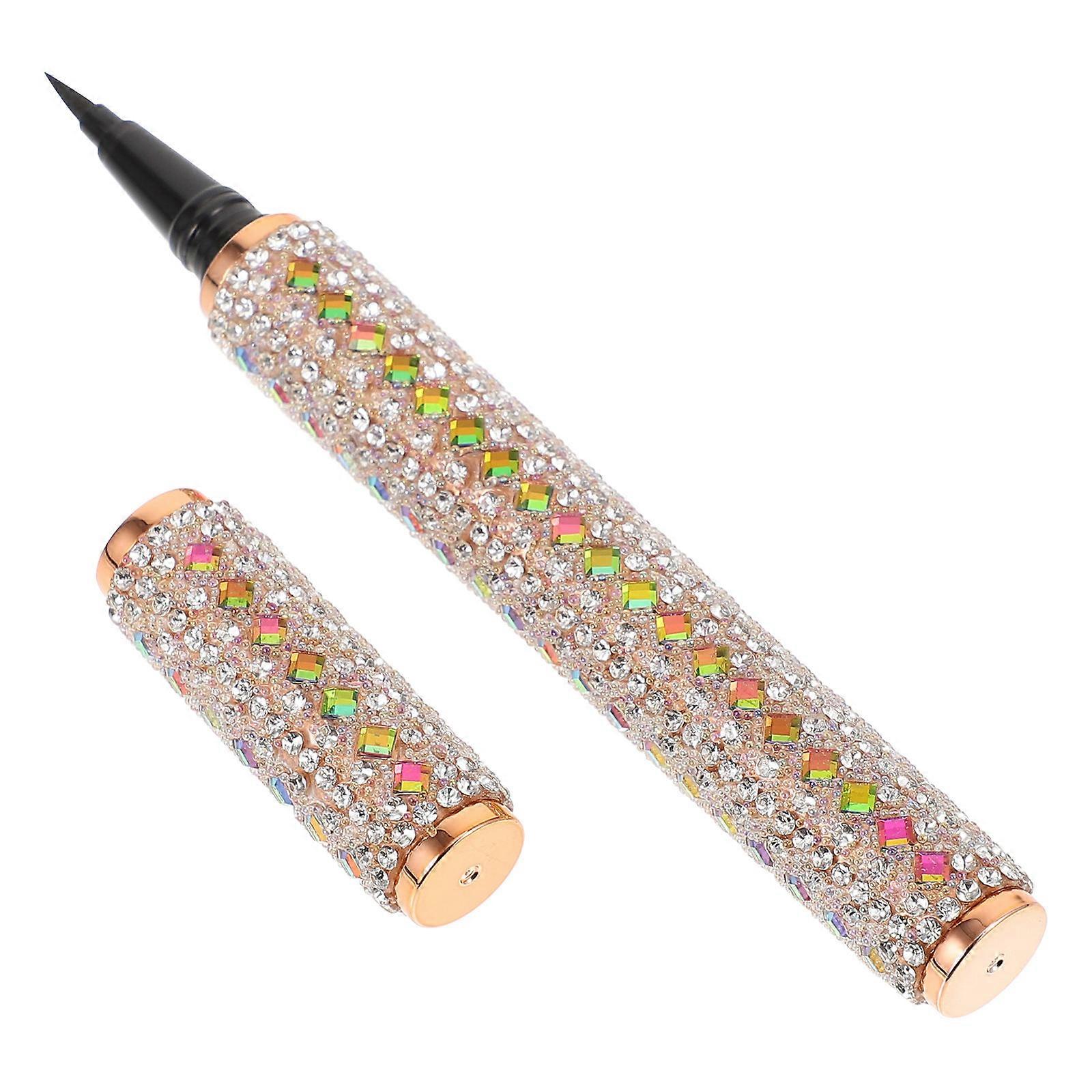 Waterproof Eyeliner Pen with Quick Drying Feature 2Pcs for Makeup Application