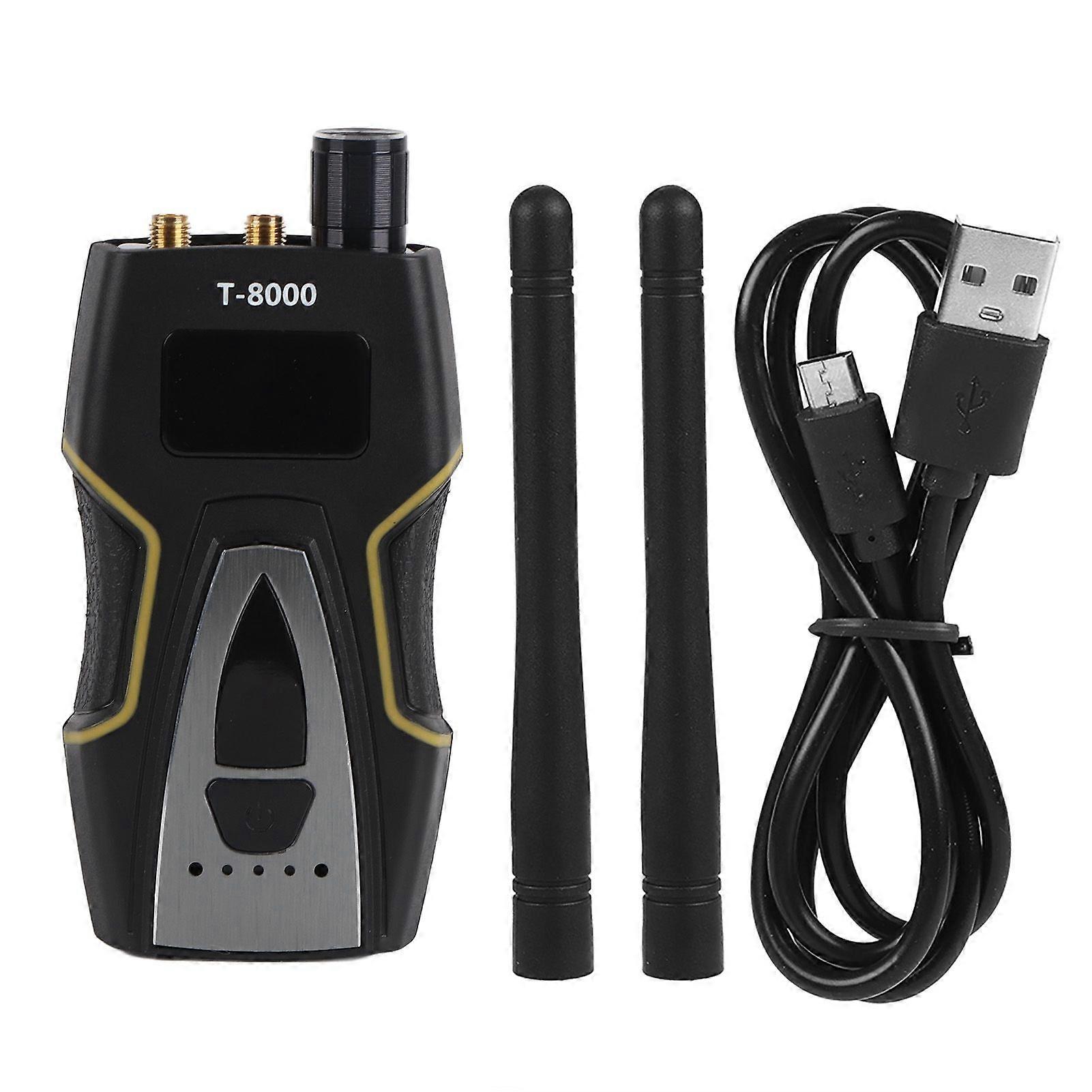 T-8000 RF Signal Detector GSM Audio Finder GPS Scan Detector Anti spy Bug