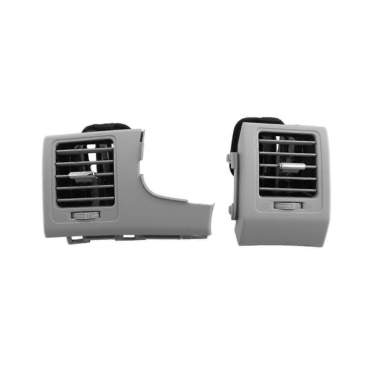 1Pair Car Dashboard Air Conditioner Outlet Grille Assembly for 