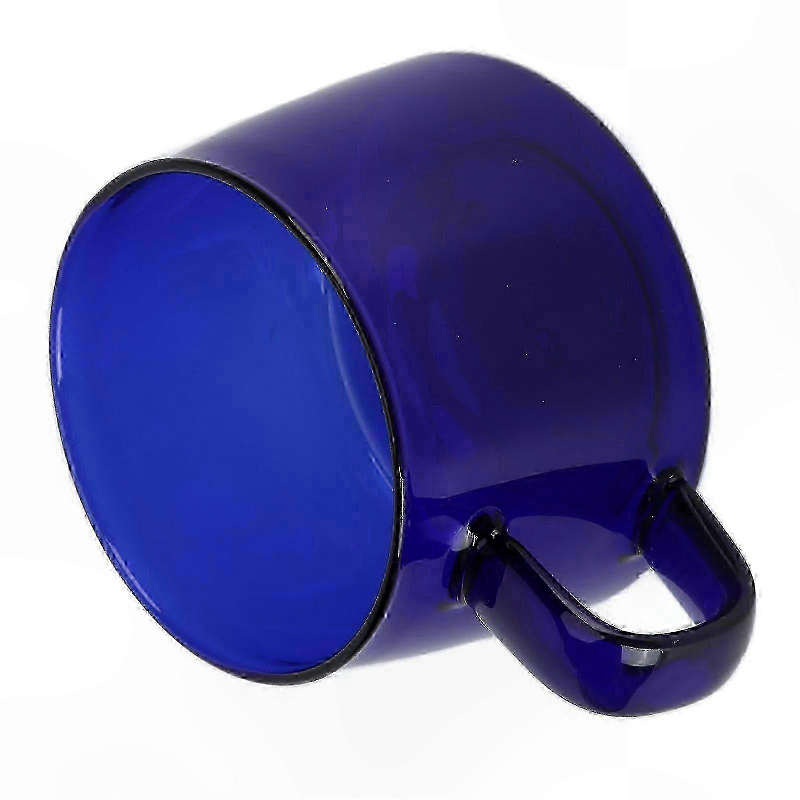 Clear Borosilicate Glass Mug 250ml with Handle for Tea Coffee and Milk Beverages