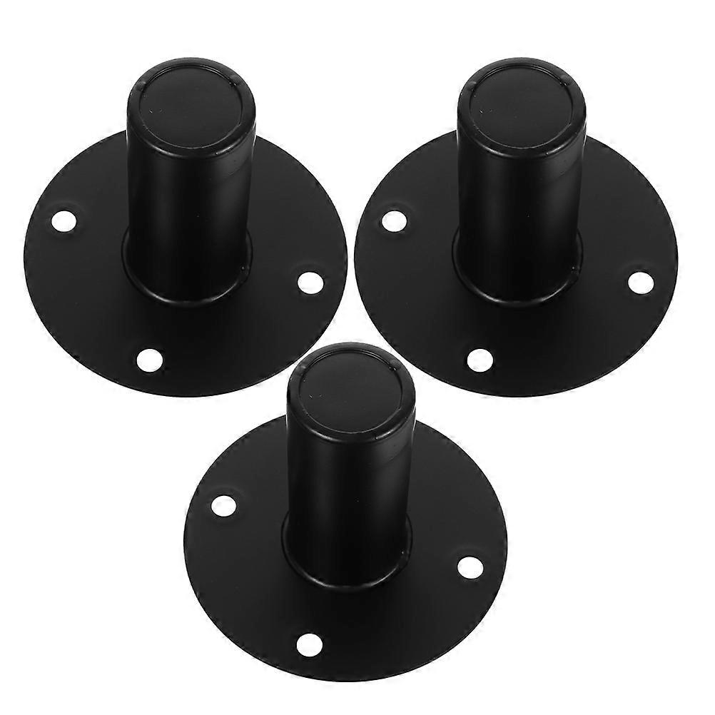 Aluminum Alloy Speaker Stand Stable Base for Stage Sound System 6Pcs