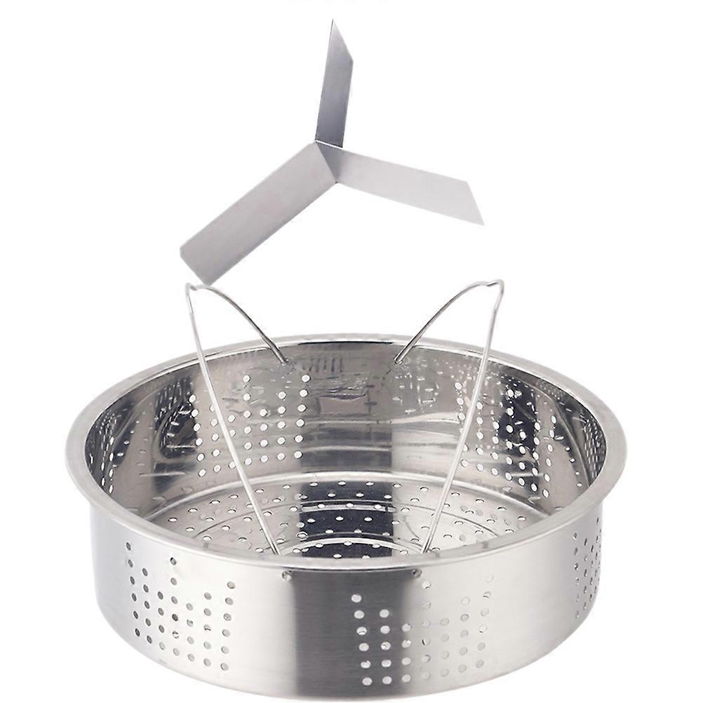 Stainless Steamer Steaming Rack for Cooking 2Sets Silver