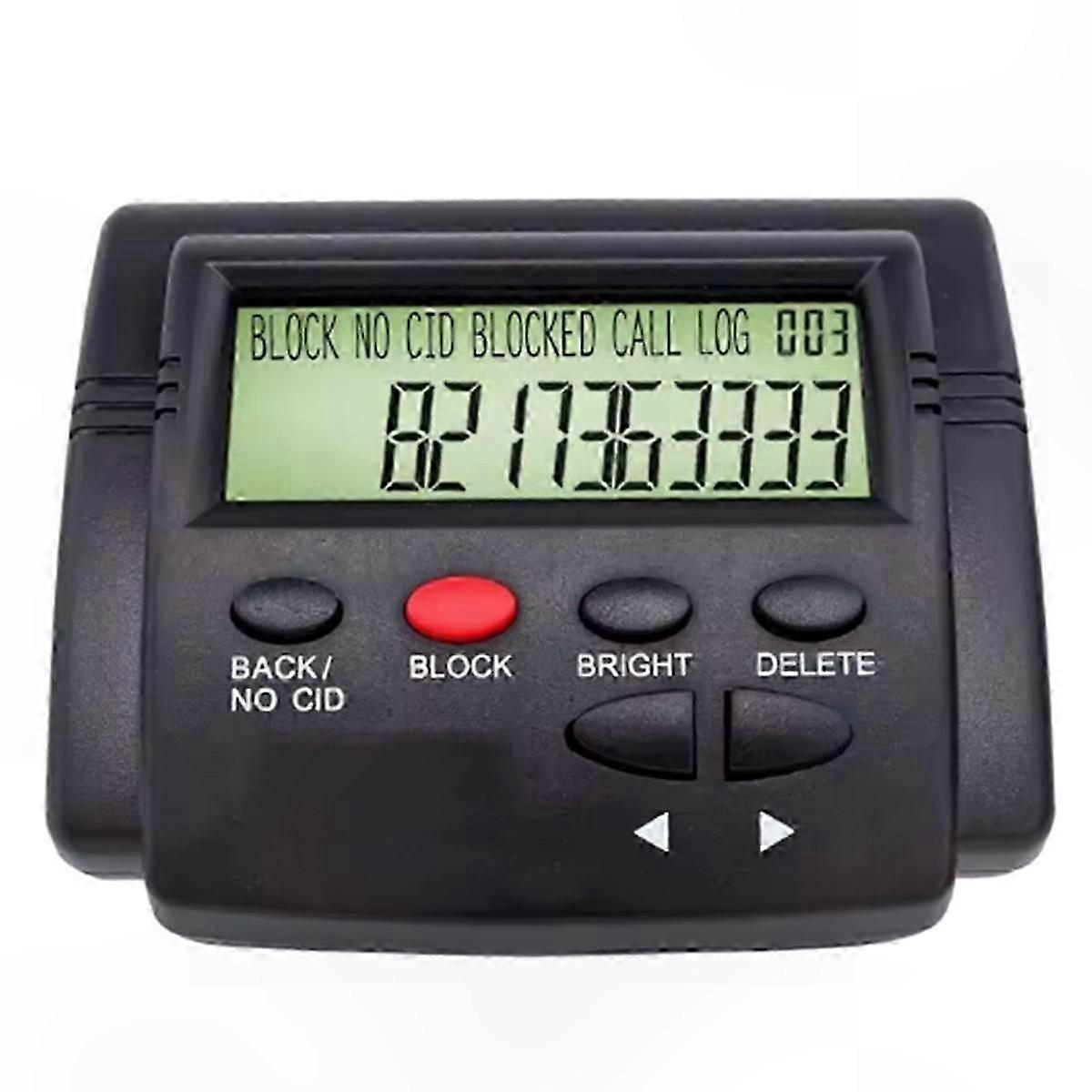 Landline Call Blocker with 2000 Caller ID Capacity to Stop Unwanted Robocalls and Numbers