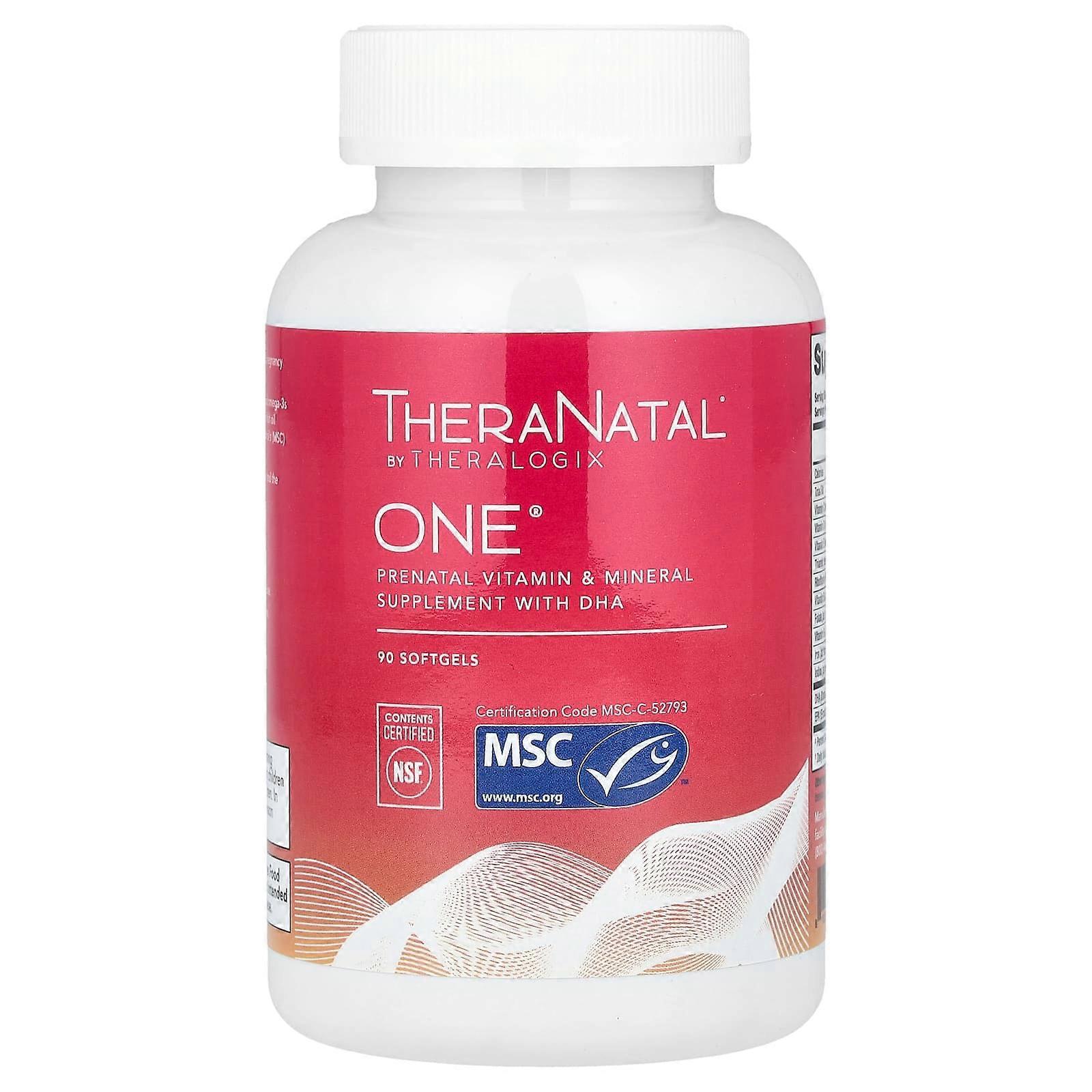 TheraNatal, One, 90 Softgels