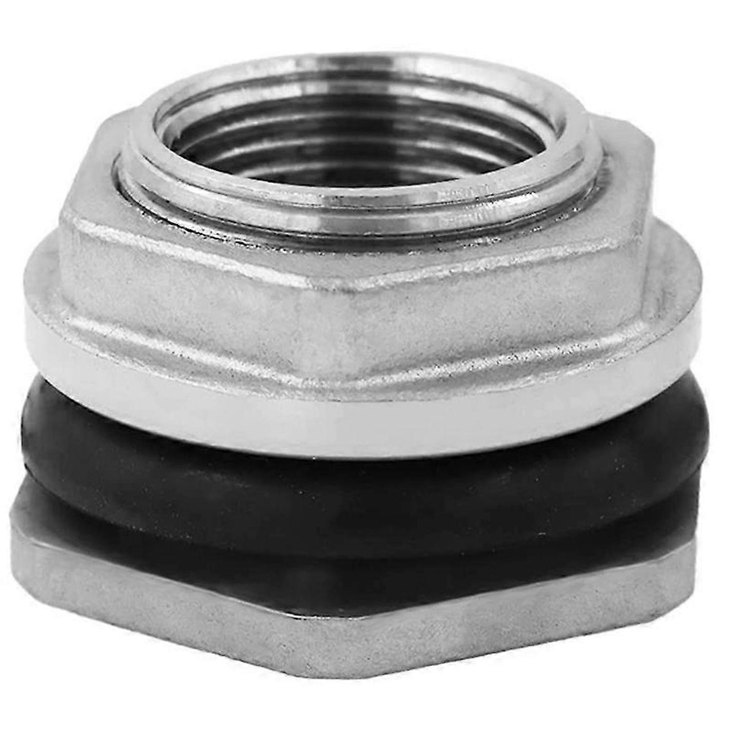 Conector de tanque de água de 2 polegadas SUS304 de aço inoxidável Thru-Bulk Fitting