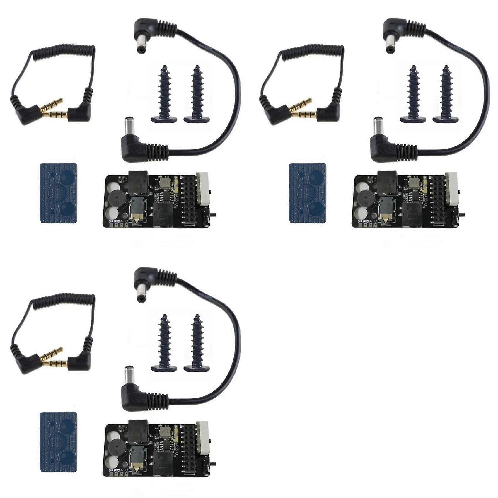 3X 5.8G RX PORT 3.0 PLUS Receiver Digital to Analog Receiver Module with Low Voltage Alarm for Fatshark DJI FPV Goggles