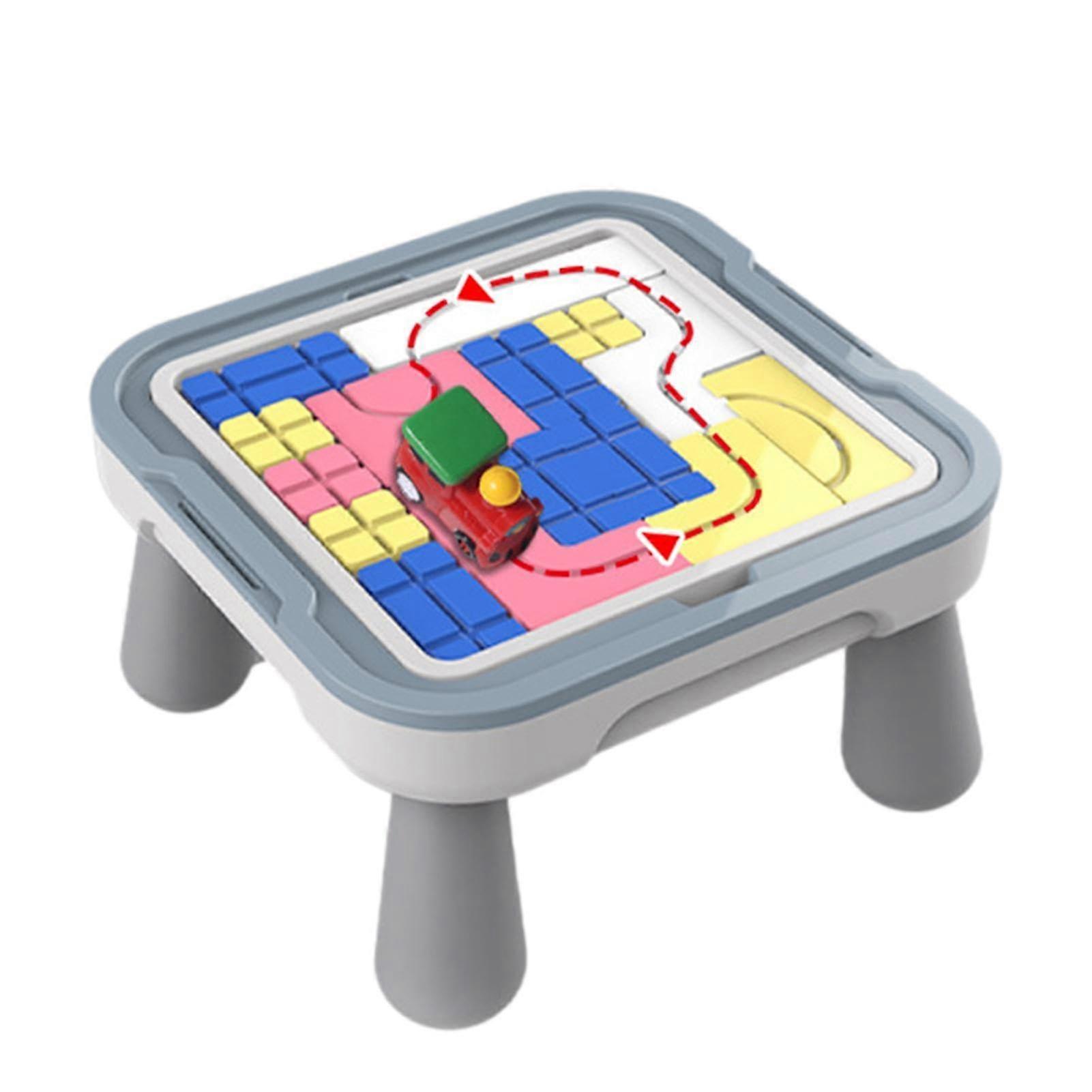 Learning Table Toy For Kids, Safe And Fun Educational Toy, Touch And Learn Table, Road Maze Logic Training