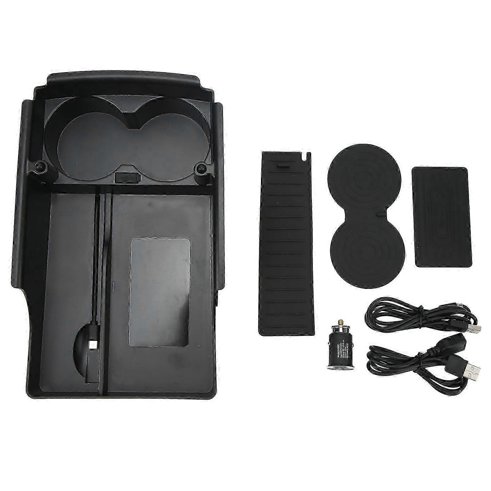 2025 Center Console Wireless Charging 5W Organizer Phone Charger Replacement for Tesla Model S X 2016?2019