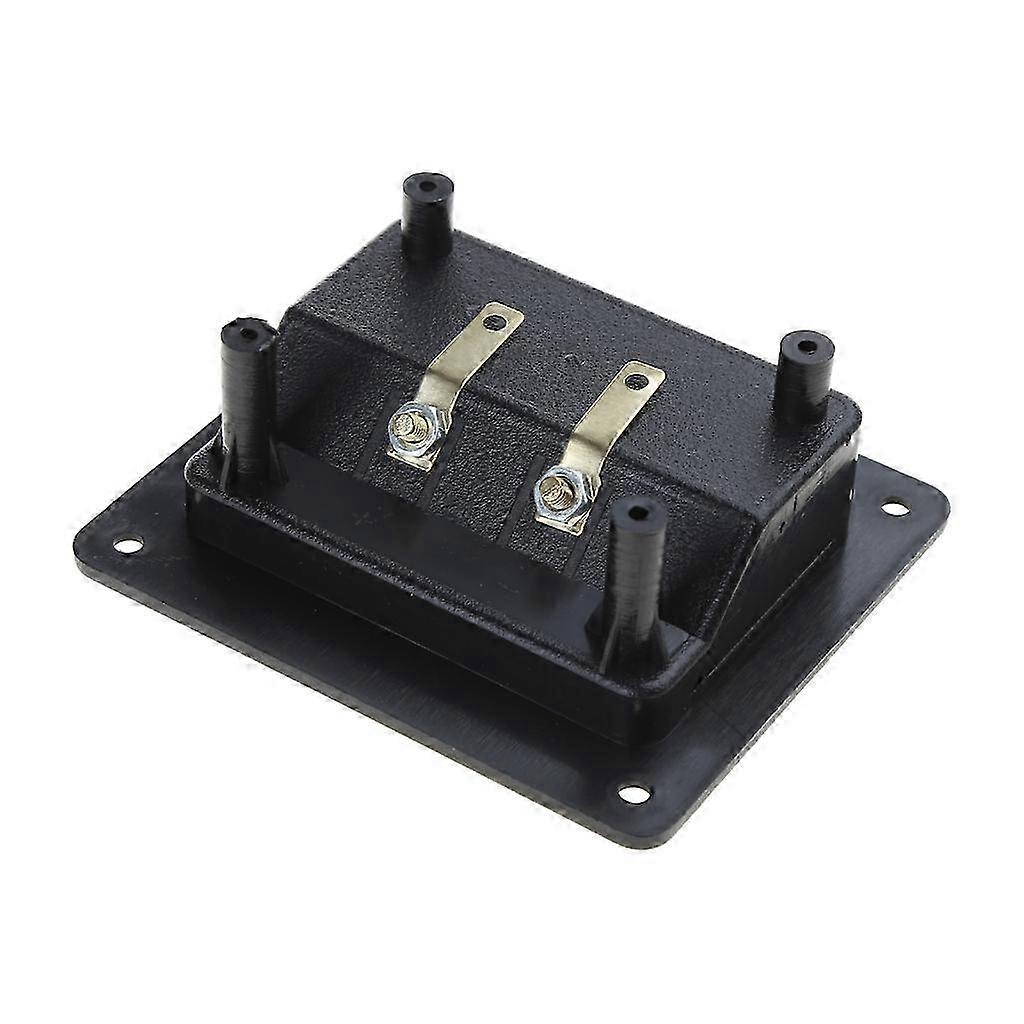 Terminal Cup Connector Parts for Express Spring Double Binding Posts Gold Twist Banana Jacks Recessed Speaker Box Black 25-26s