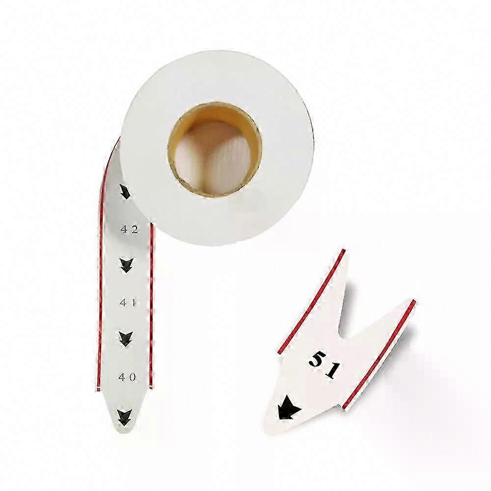 2-Digit White Ticket Rolls for K-T Dispenser, 2000 Tickets per Roll, Numbers 00-99