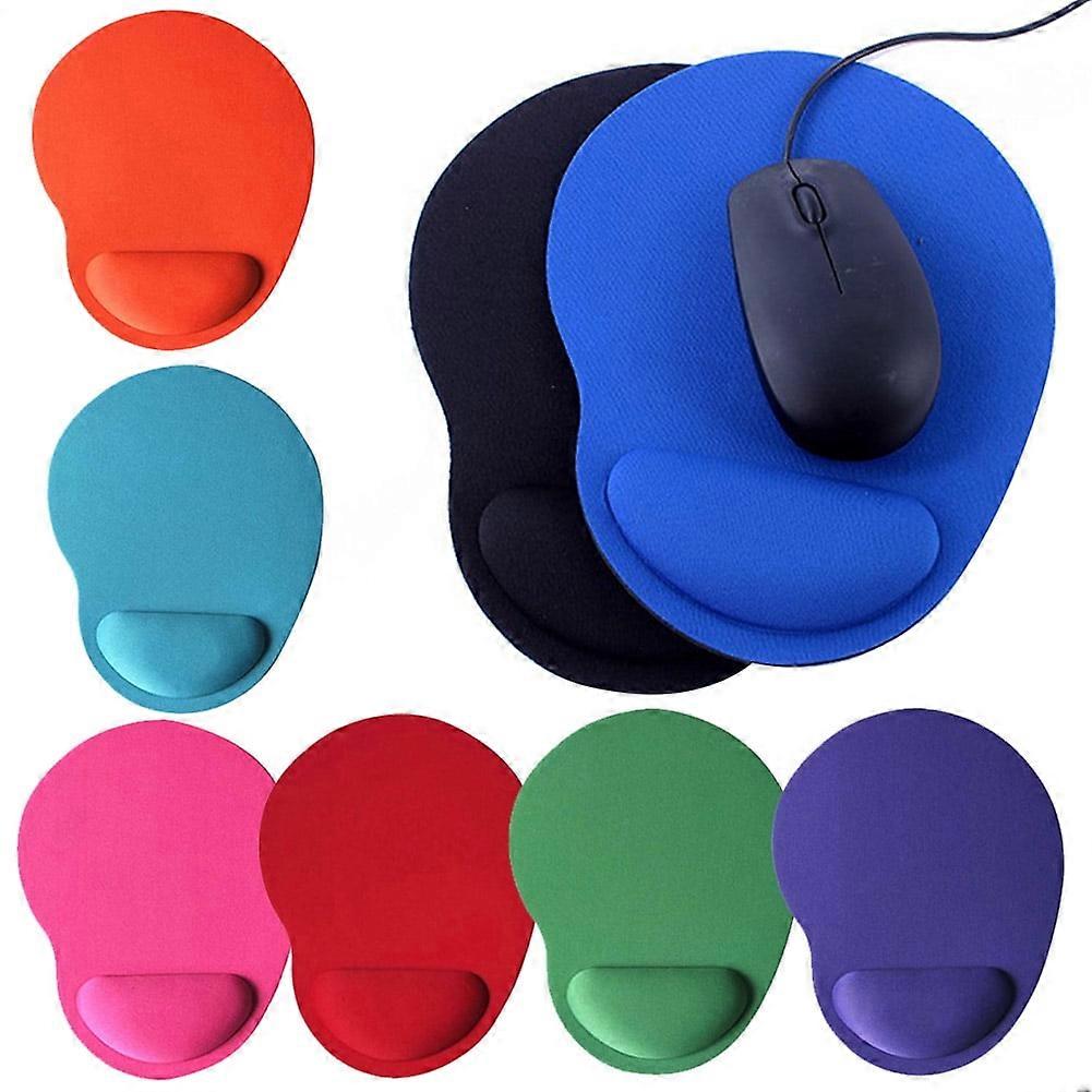 SUSUchens Home Office Anti-Slip Comfort Solid Color Game Mouse Pad Mat with Wrist Support