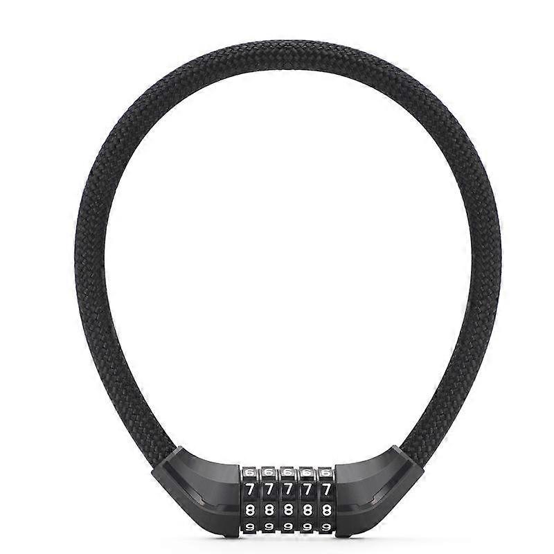 WEST BIKING Extended Portable Bicycle Steel Cable Anti-Theft Combination Lock
