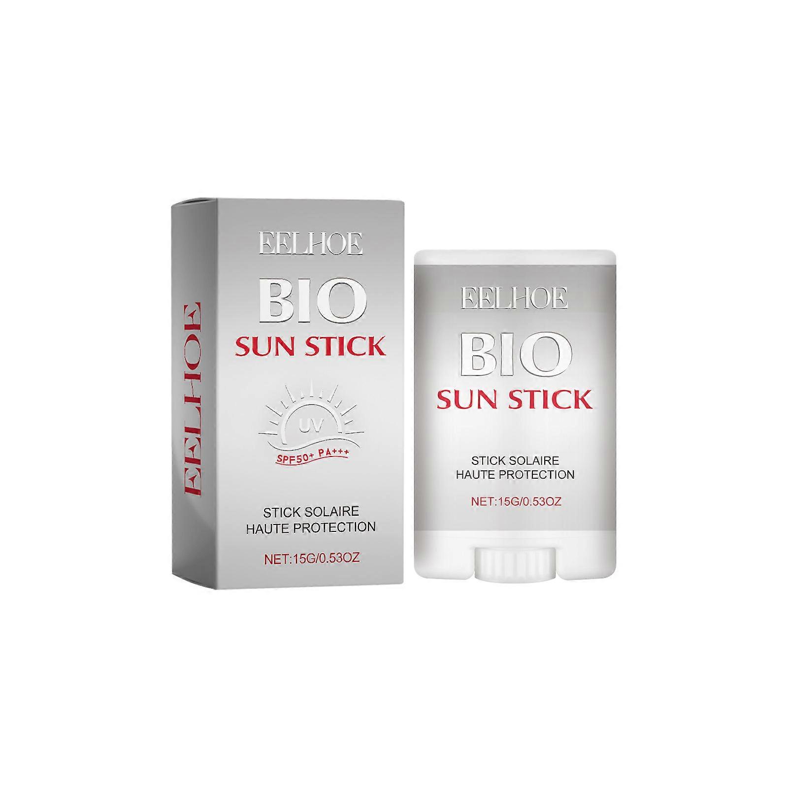 EELHOE Bio Sun Stick, Improve Darkness Slack Moisturizing Light Refreshing Not False White Waterproof Sweat Fast Film Formation