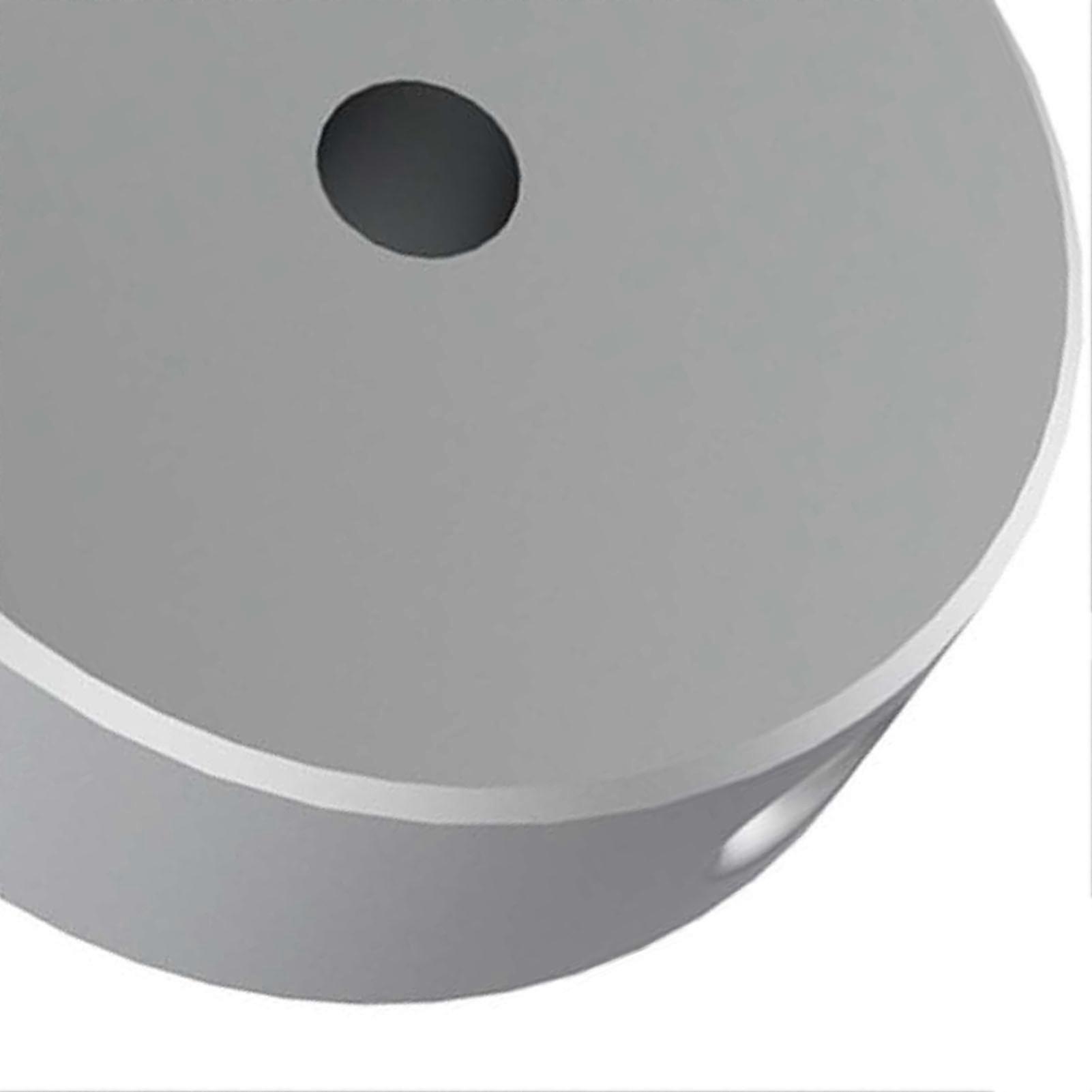 Rectangular Satellite Tripod Mount Adapter 1/4-20 Threaded Aluminum Alloy Replacement for RV Roof 