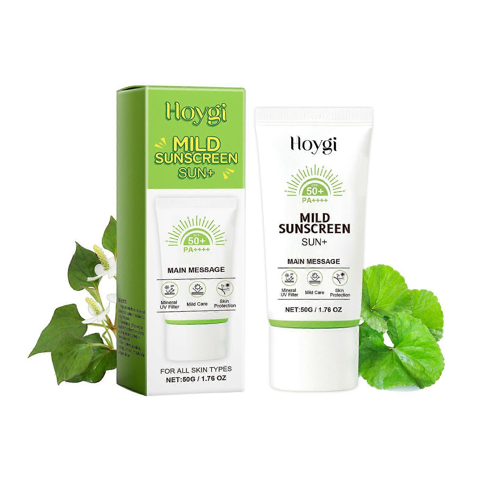 Hoygi Gentle Protective Cream Blocks Ultraviolet Rays And Protects The Skin. It Is A Long-Lasting Refreshing Moisturizing Protective Cream