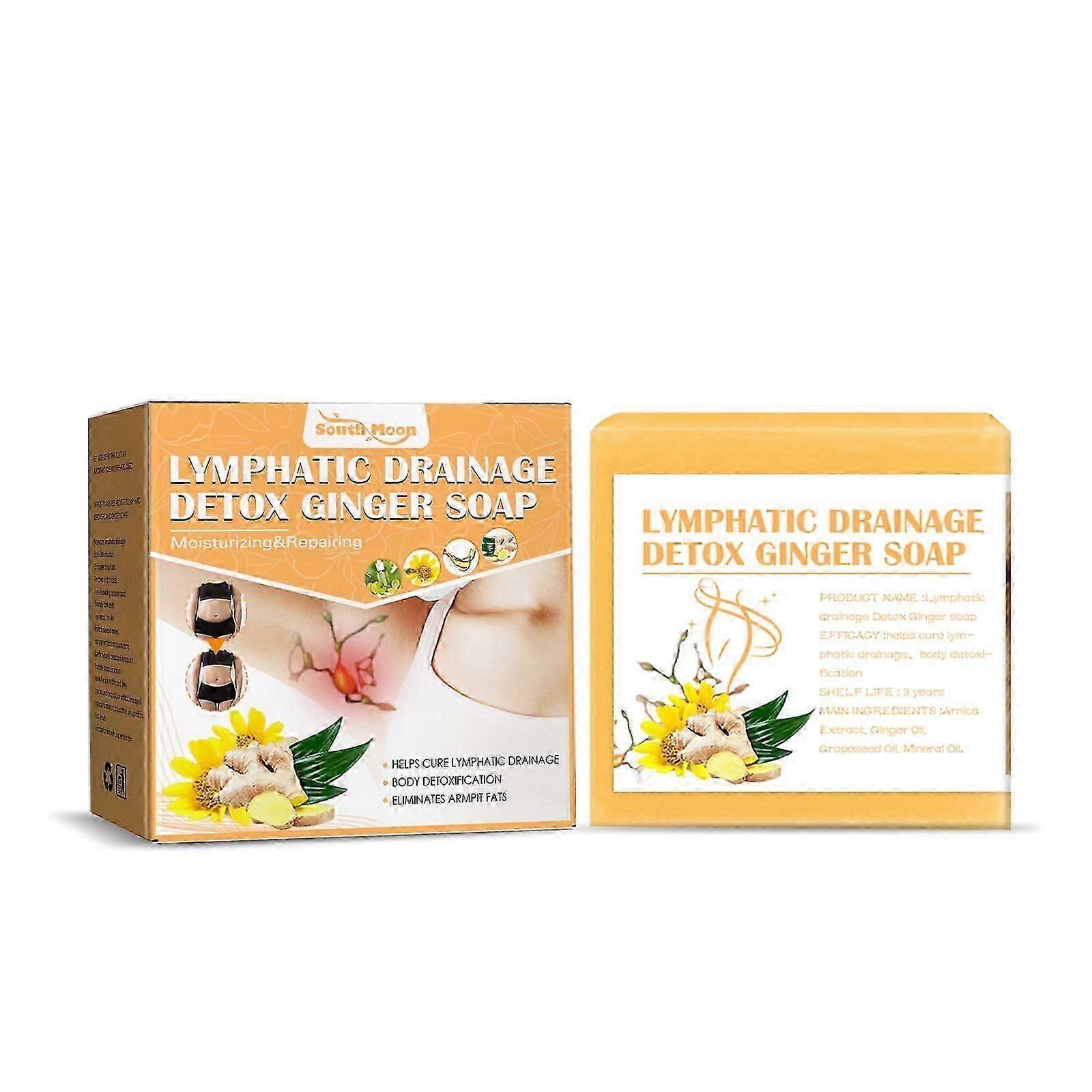 Lymphatic Drainage Detox Ginger Soap
