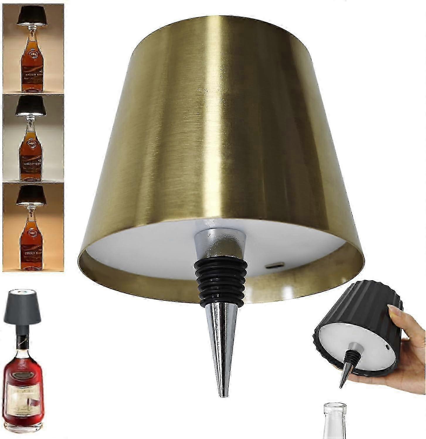 Ασύρματη λυχνία LED για φωτισμό μπουκαλιών σε εστιατόρια