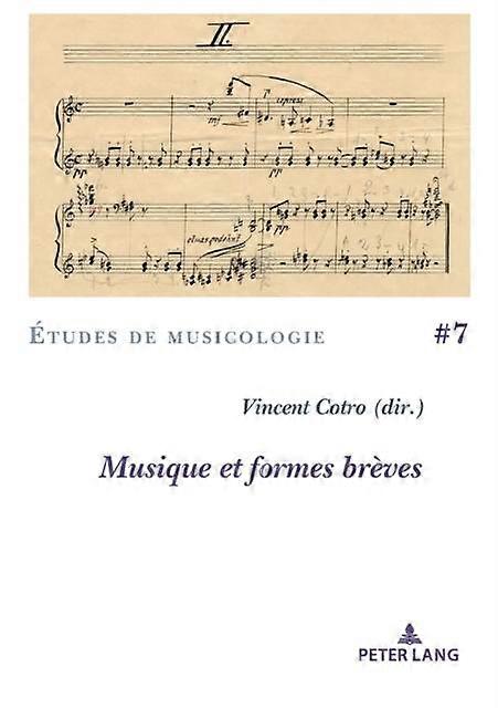 Musique Et Formes Breves Paperback