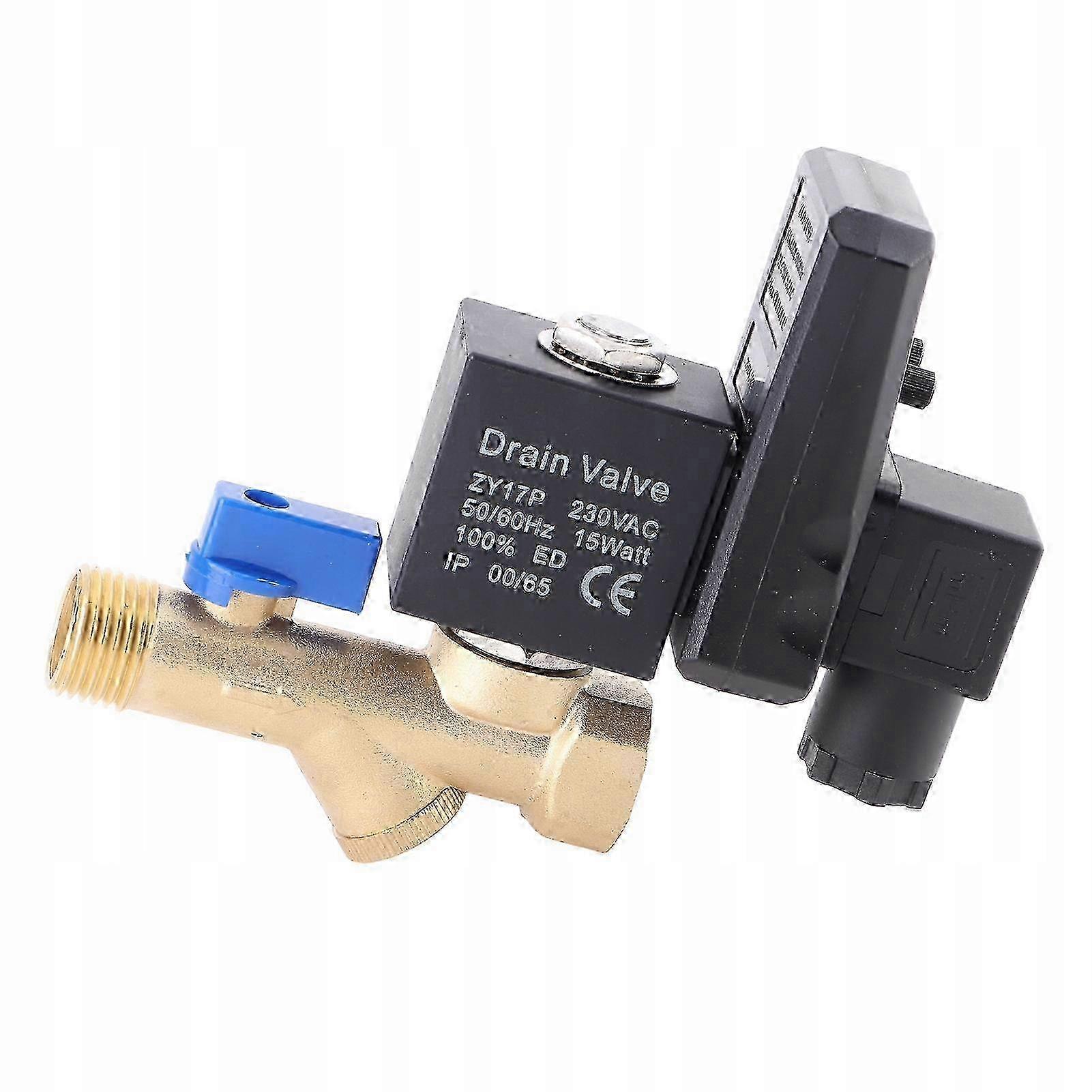 Drain Solenoid Valve With Timer For Compressor