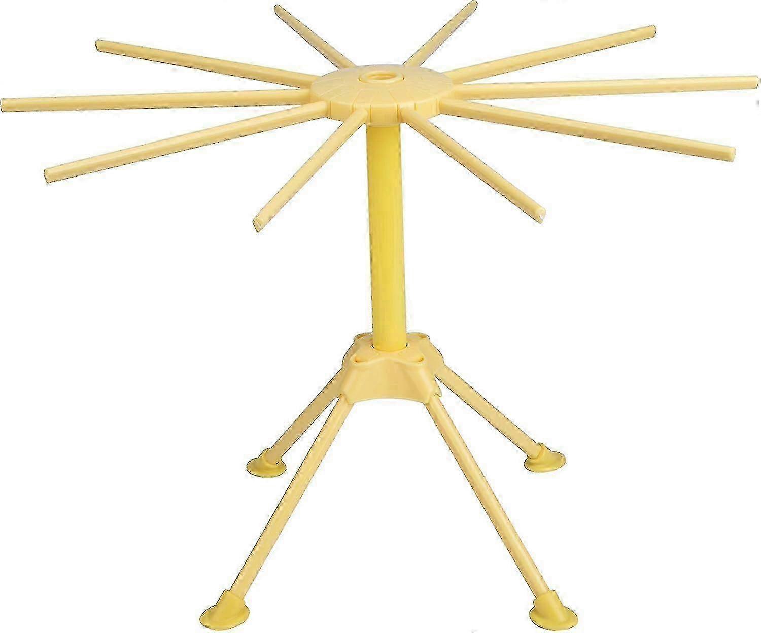 Quickly Set Up Pasta Drying Rack, Ensures Thorough Drying To Avoid Clumping, Non-Toxic Food-Grade Abs Ensures Safety, Quickly Folds Flat For Easy