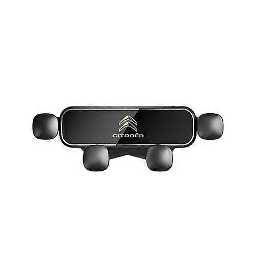 Car Phone Holder for C5 20172021 Gravity Mount Cradle Hands Rotatable OneButton Release Compatible Phones