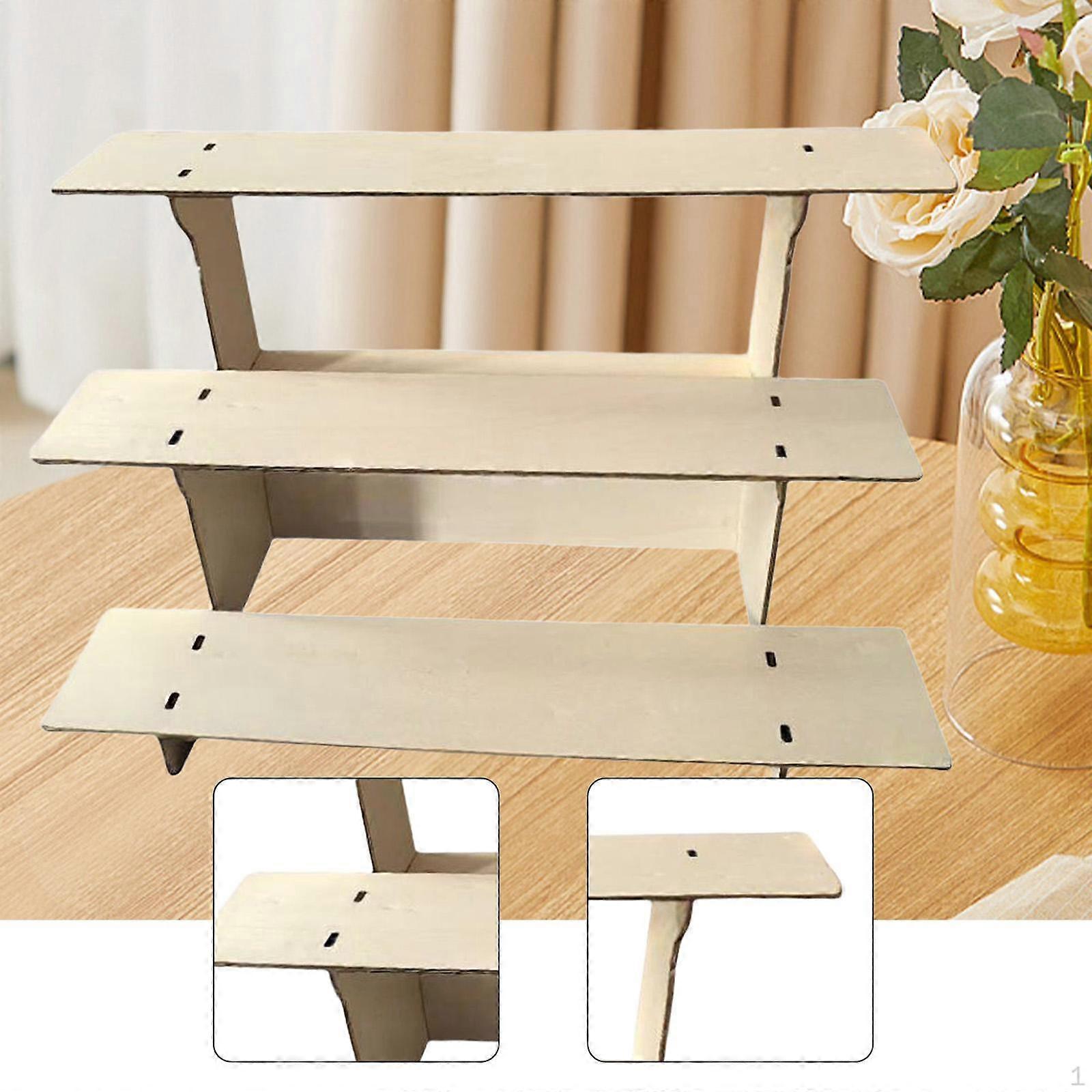 Retail Display Shelves Shelf Rack,Multipurpose,Straight Table Stand for Farmers