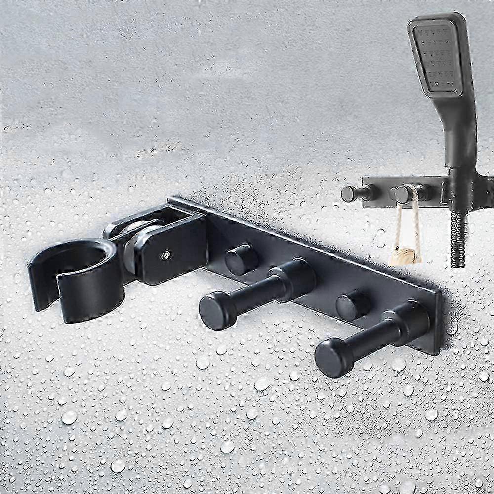 Adjustable Shower Head Holder, Bathroom Accessories Adhesive Wall Mount