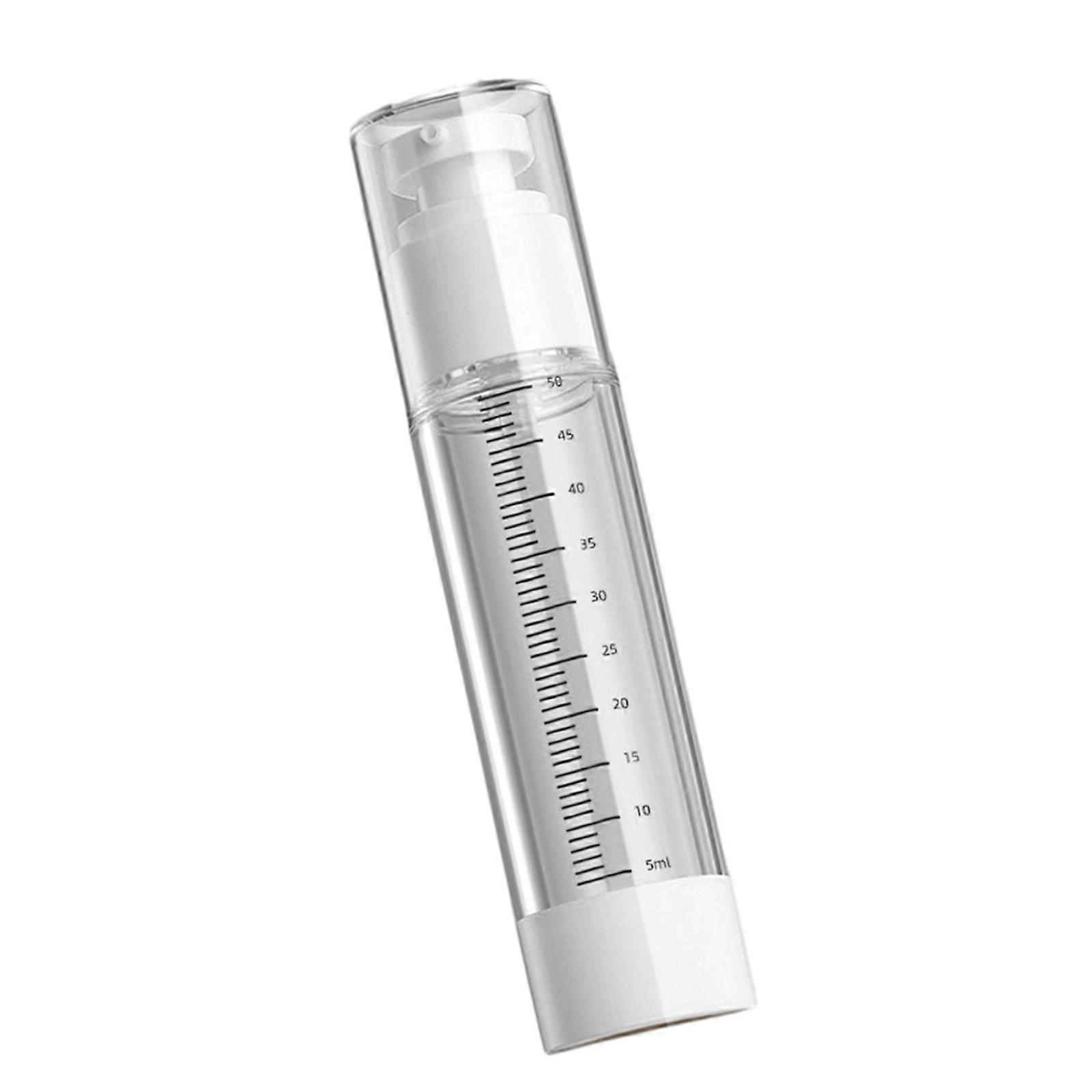 Push Button Container With Accurate Dosing Scale Recyclable Plastic For Outdoor Activities Multicolor