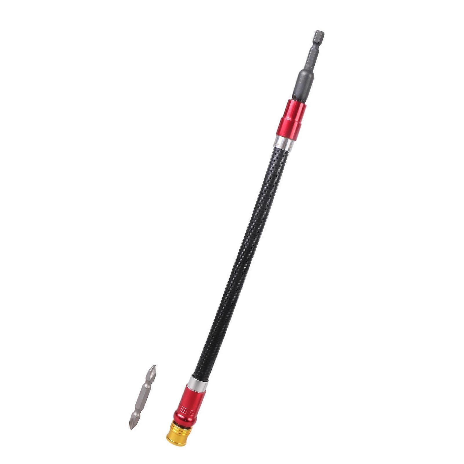 180 Degree Angled Drill Bit Extension Double Direction Hex Shanks Bit Holders Featuring Reinforced Locking Collar Design Multicolor