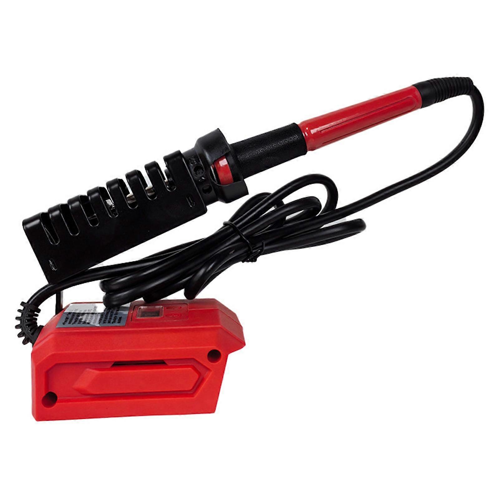 20V Wireless Soldering Iron with Safety Features Delicate Body Rapid Warming Up Function for PCB Maintenance Multicolor