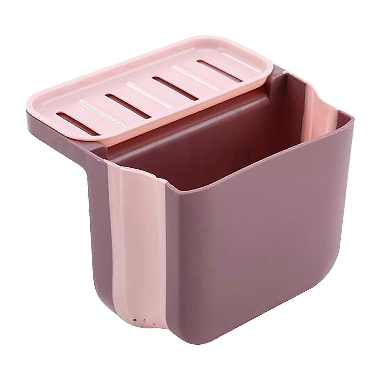 Xerdsx Kitchen Leaking Basket Triangular Kitchen Waste Leaking Basket Sink Side Shelf for kitchen sink