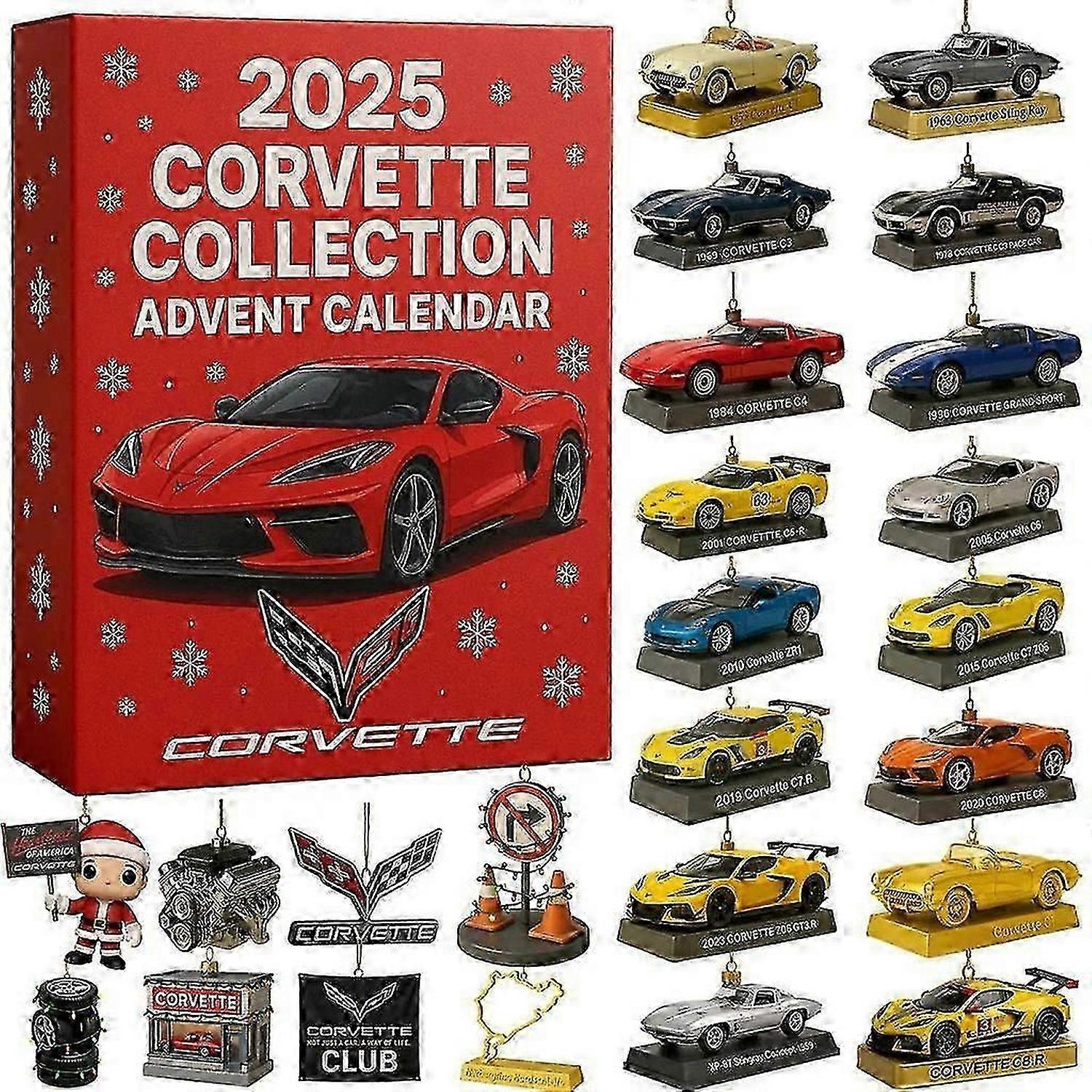 Car Collect Advent Calendar 2025 Corvette