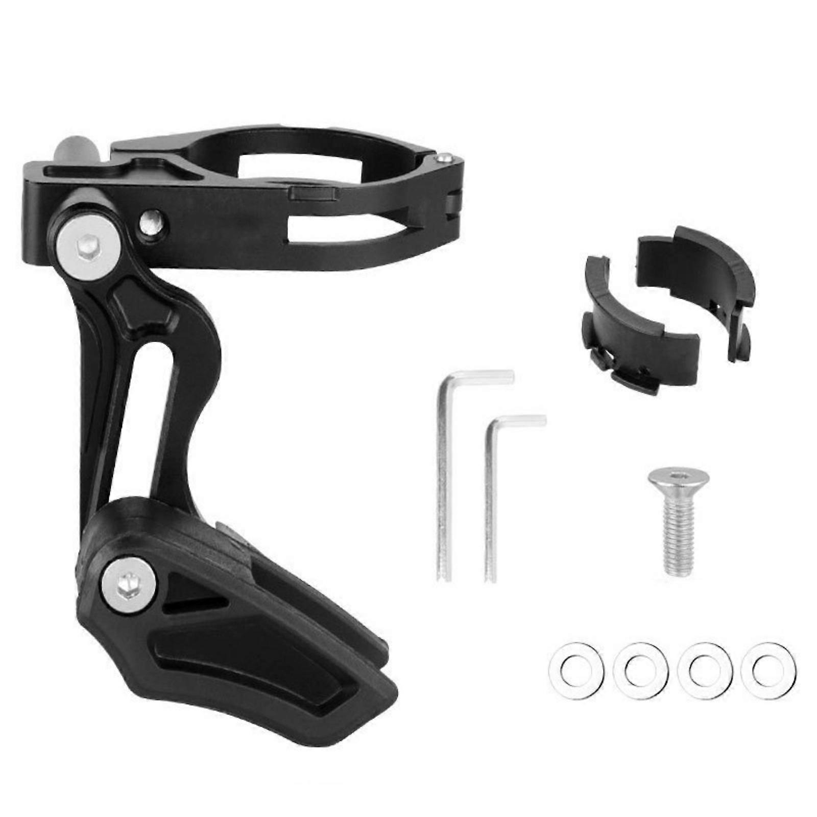 Bicycless Single Disc Chain Guide Drop Catcher Adjustable Single Crankset Bicycles Chain Protector Easy to Install Multicolor