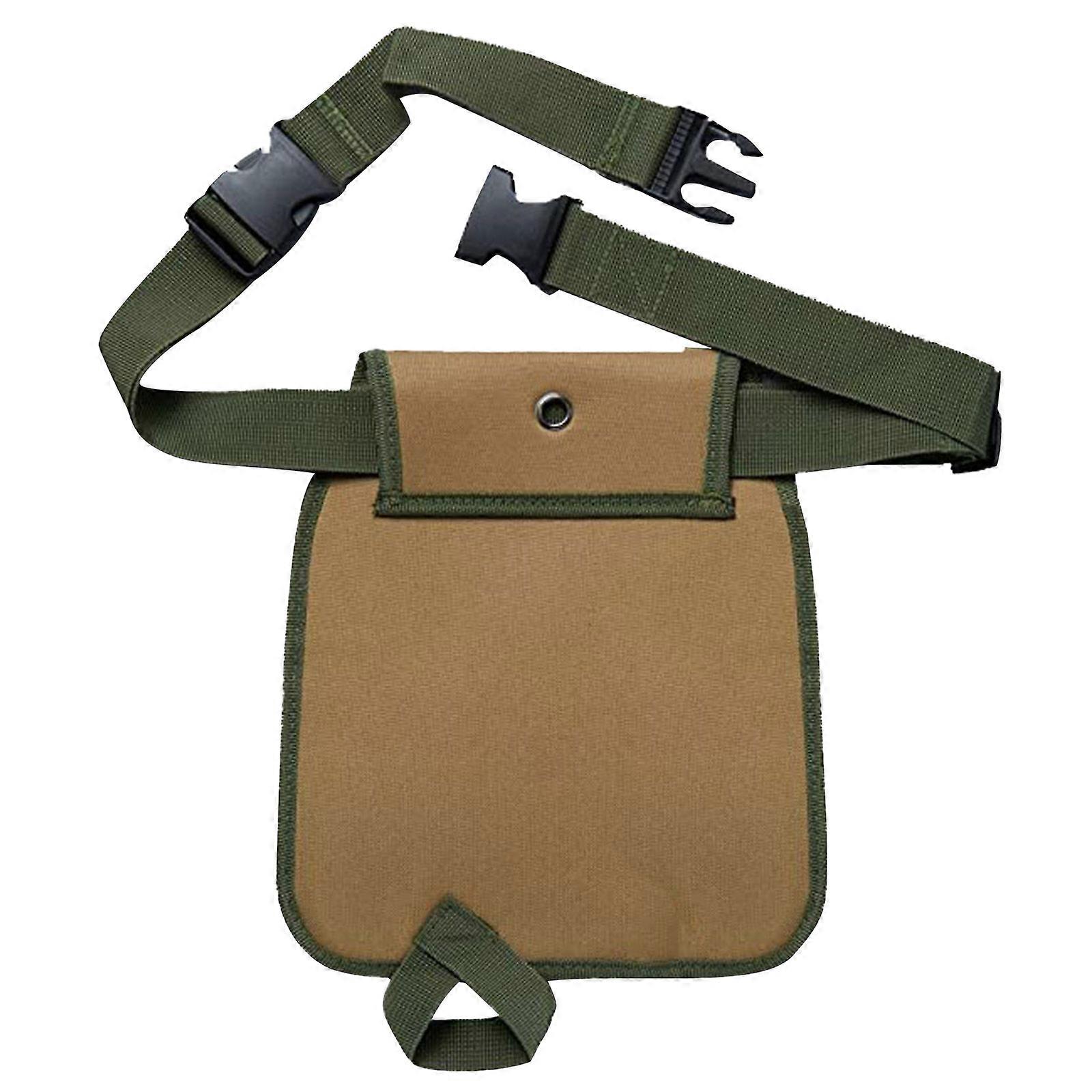 Multi Pocket Garden Tool Organizers with Large Zippered Compartment Bag for Hand Tool and Accessories Multicolor