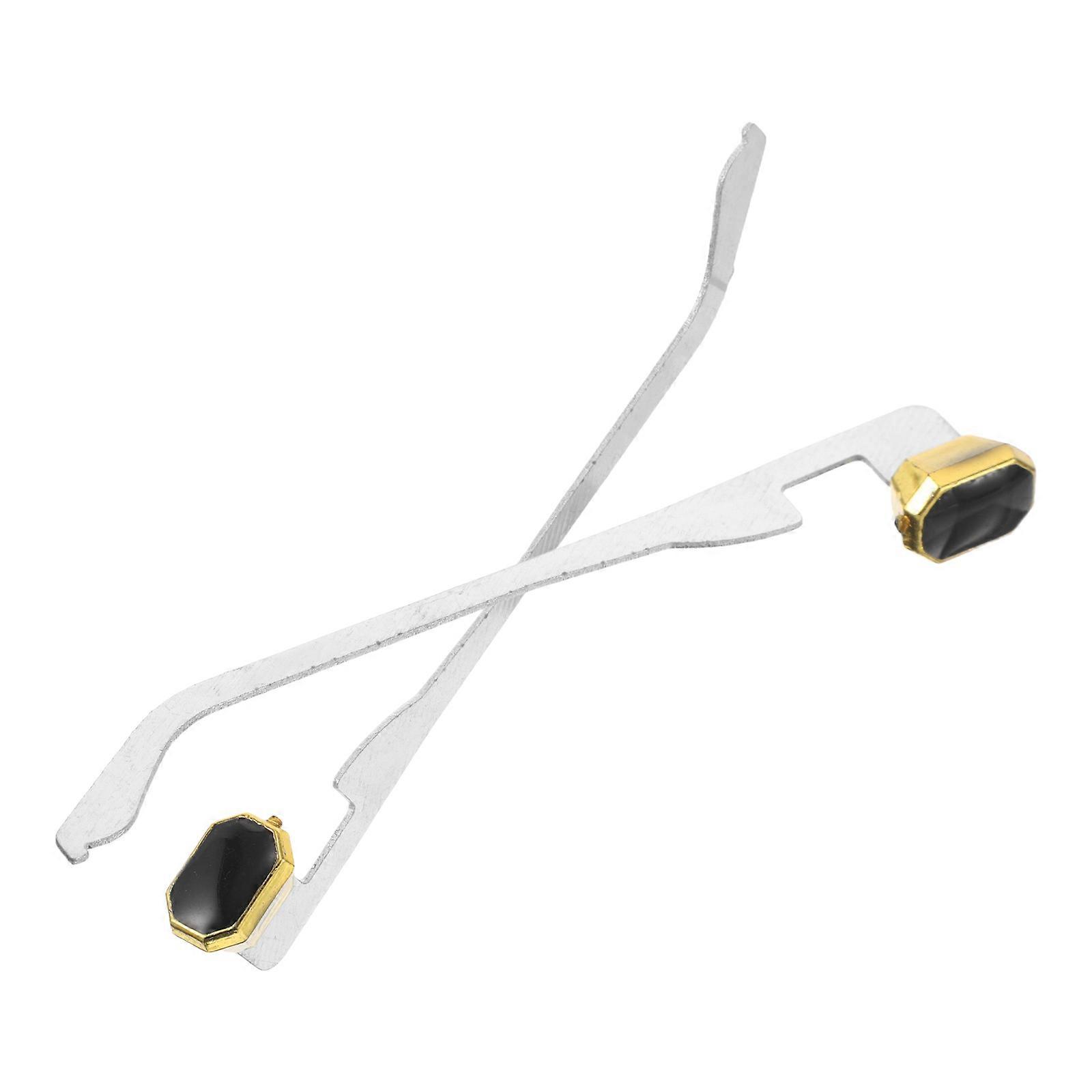 Iron Umbrella Push Button Switch for Bow Snap Open Parts 2Pcs Repair Kit