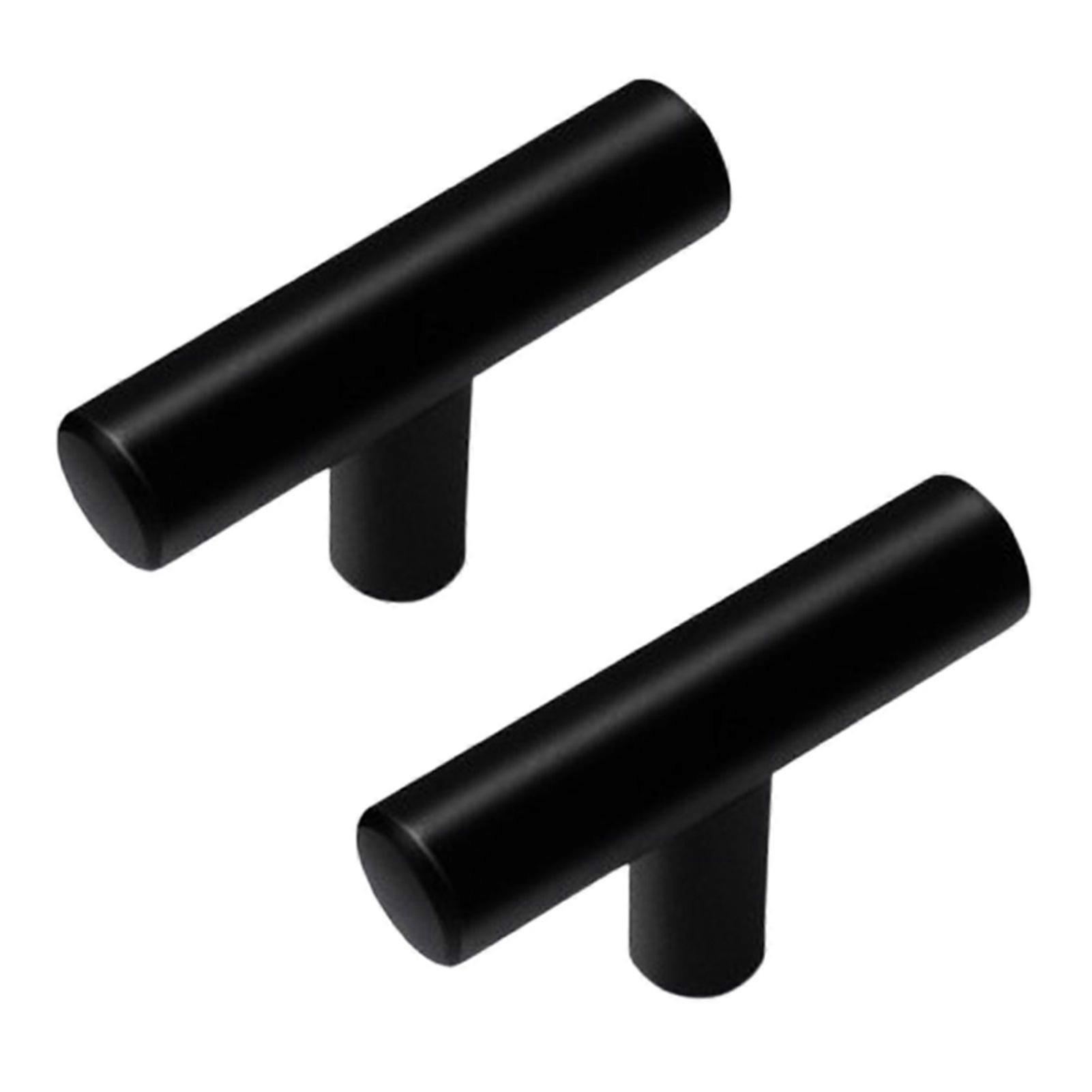 Mengxi 2/3/5/10Pcs Cabinet Knobs Drawer Handles Polished Surface T-Shaped Design Easy to Install Drawer Pulls Hardware