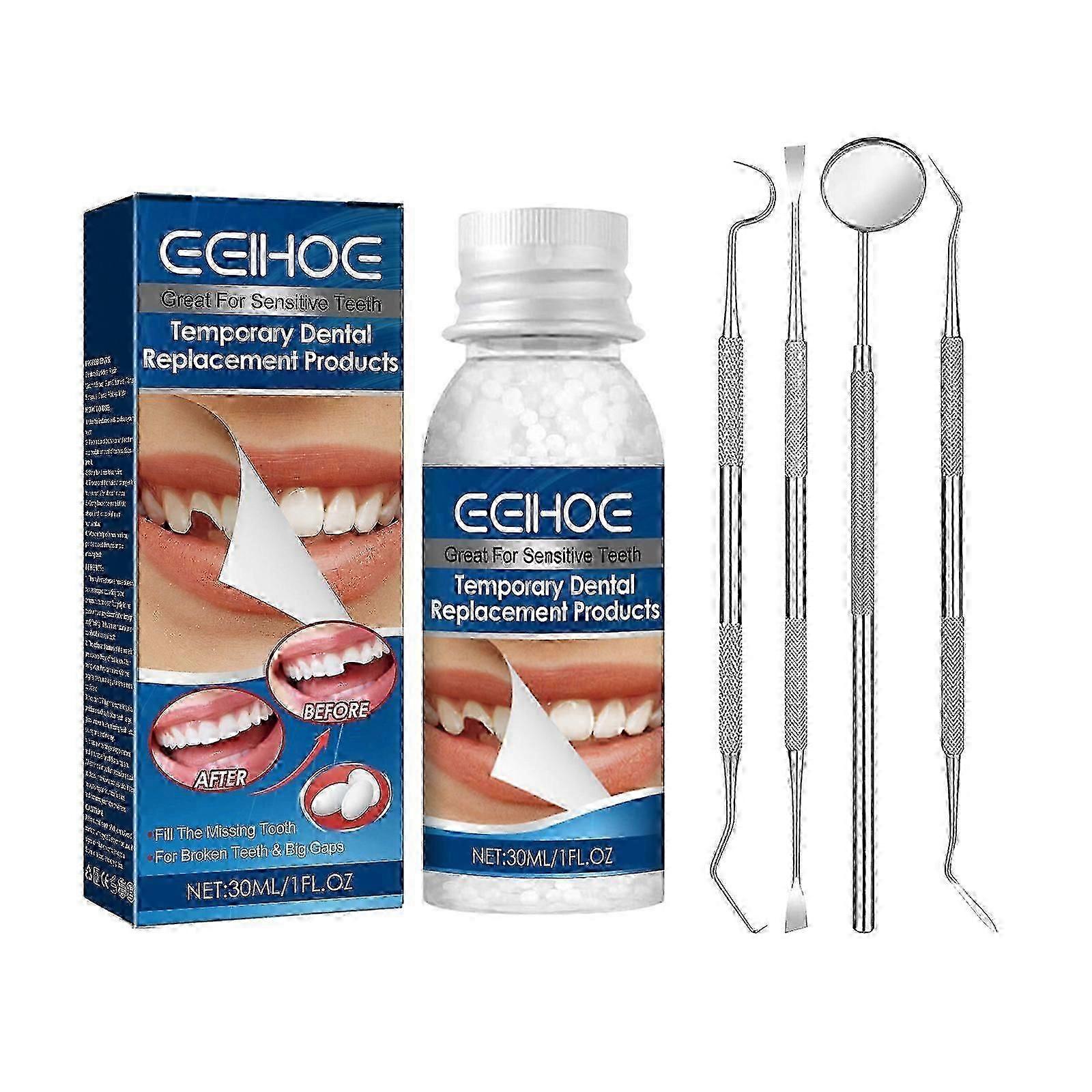 歯科修理キット歯科用接着剤一時修理粒子歯科修理キット 歯の緊急時用