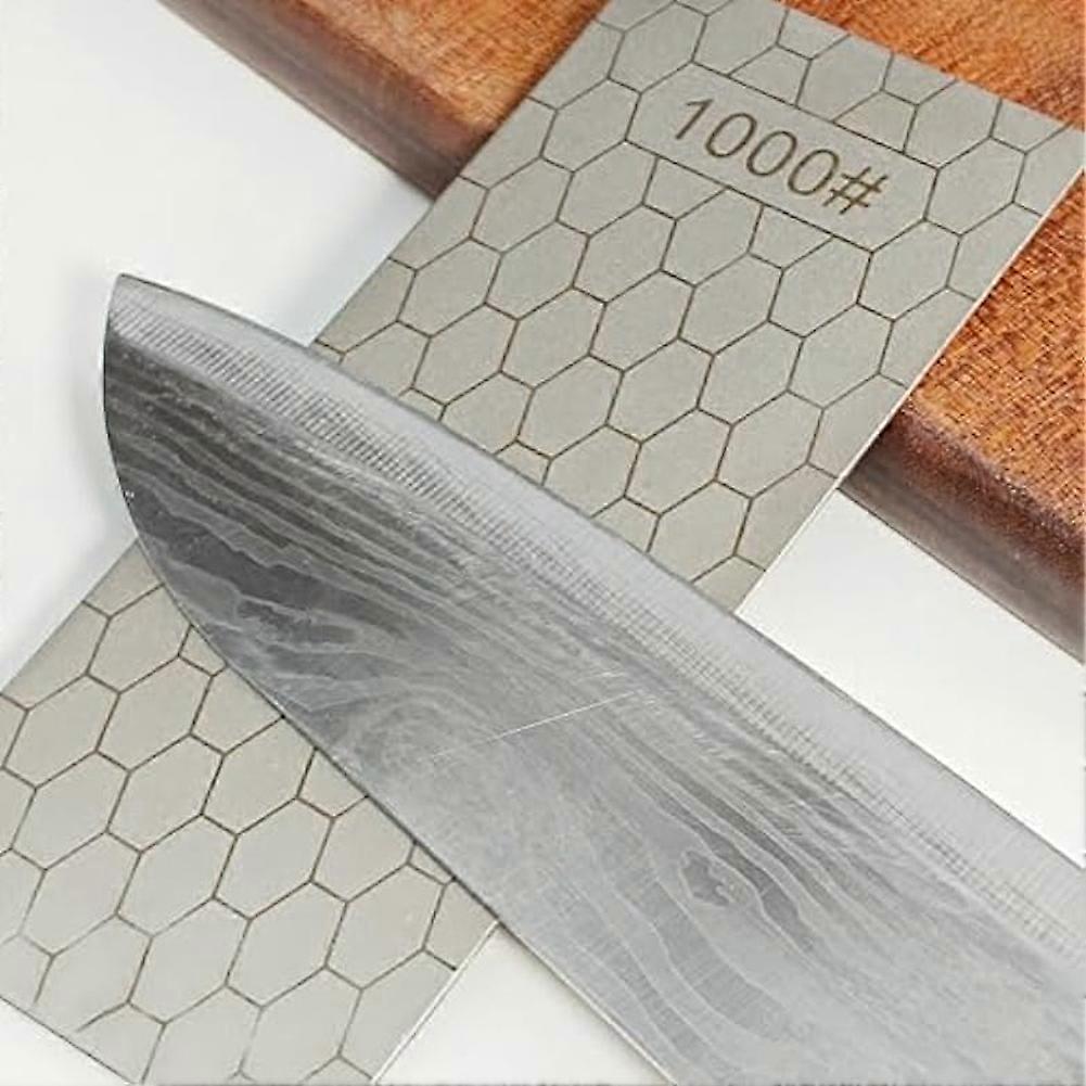 Diamond Sharpening Stone,8Pcs Diamond Sharpener,240/400/600/800/1000/1500/2000/3000 Grit,Sharpener Angle Guide