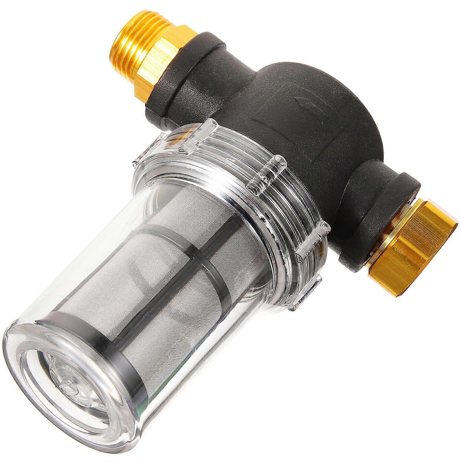 Hose Filter Washer Inlet Filter Clean Sediment Filter Water Filter for Garden(US Standard)
